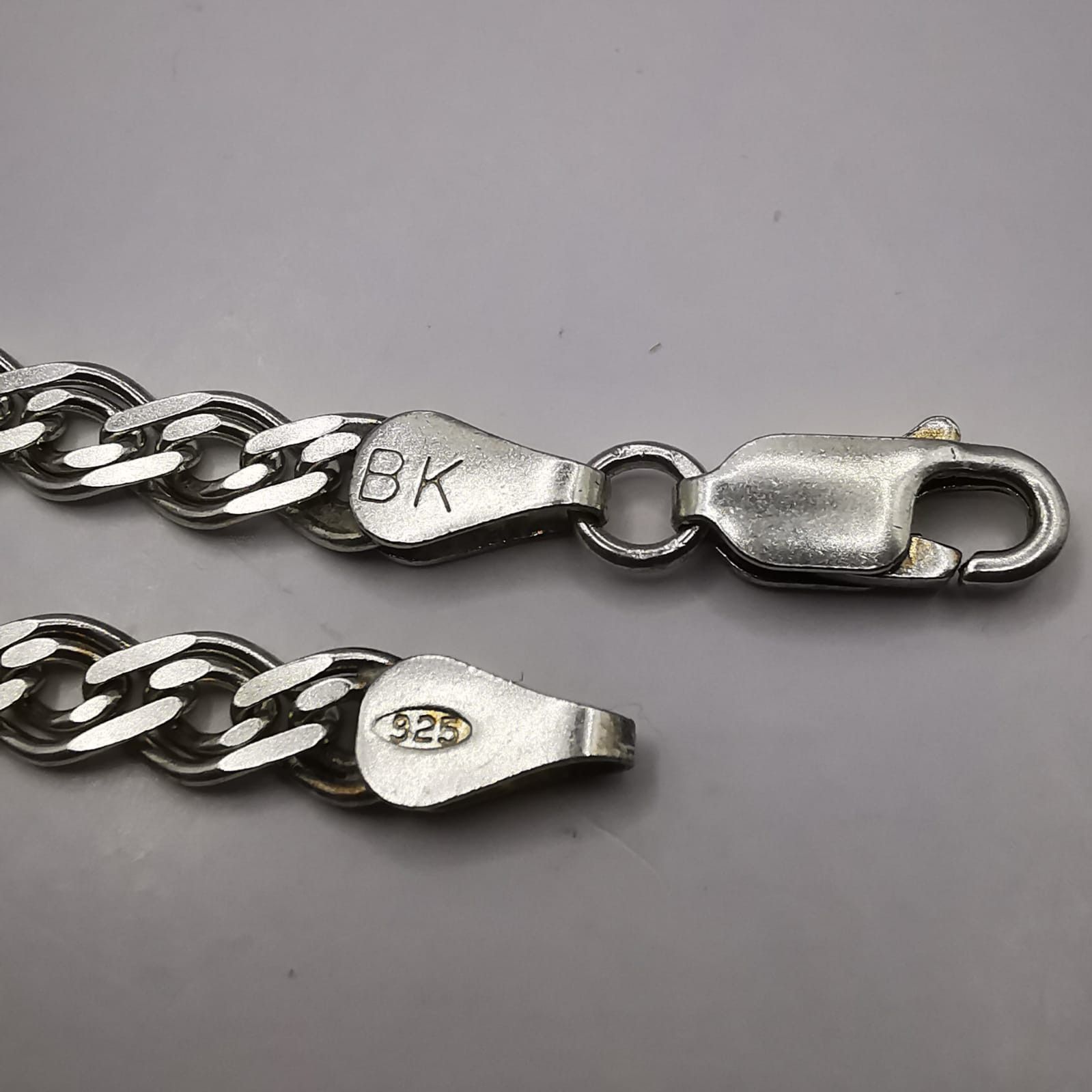 Sterling Silver Vintage Jewelry Chain,925 Sterling Silver,Signed 14,64g Size ONE SIZE - 6 Thumbnail