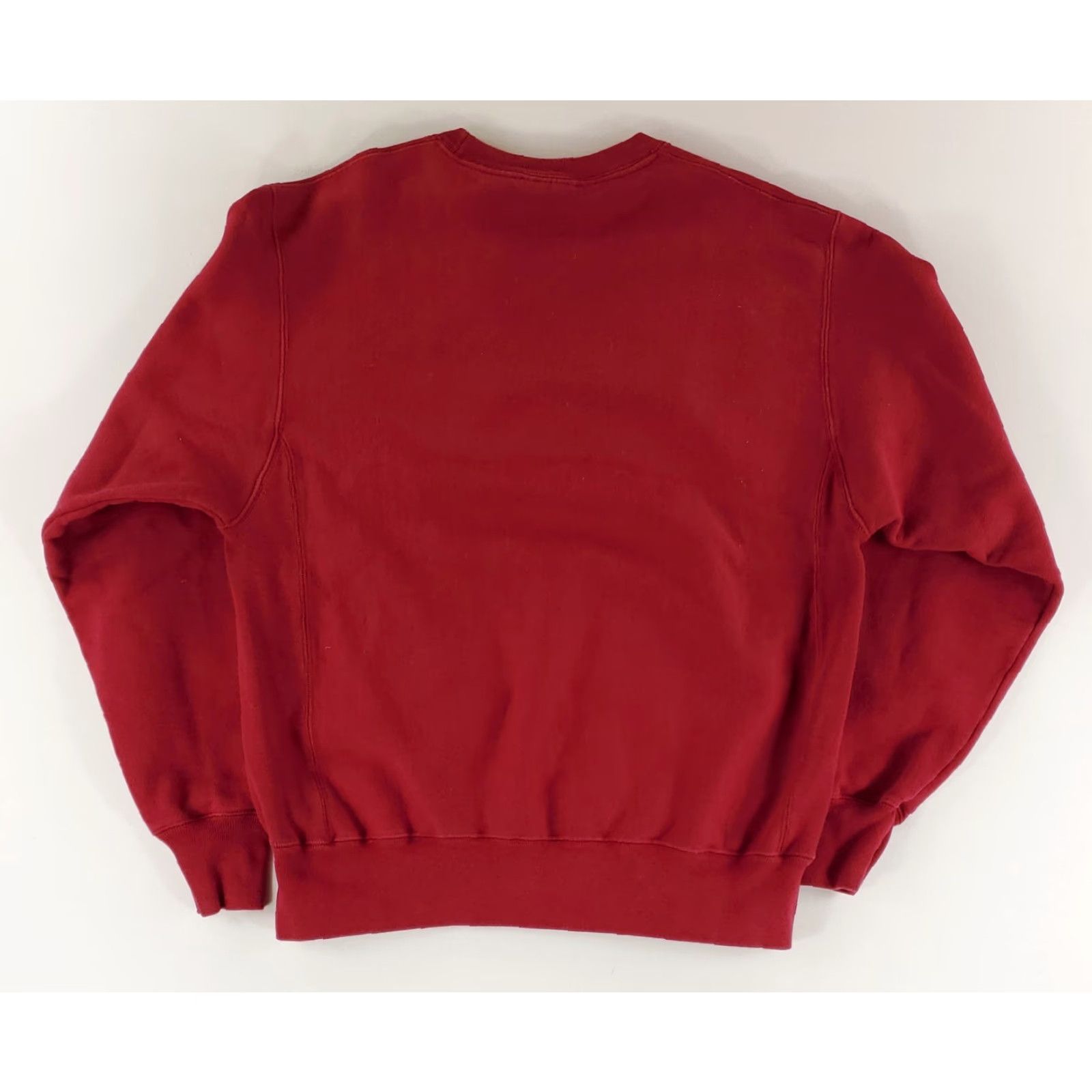 Champion VINTAGE Champion Sweatshirt Men L Red VTG Reverse Weave Clipped Tag Mens L Shirt Size US L / EU 52-54 / 3 - 4 Thumbnail