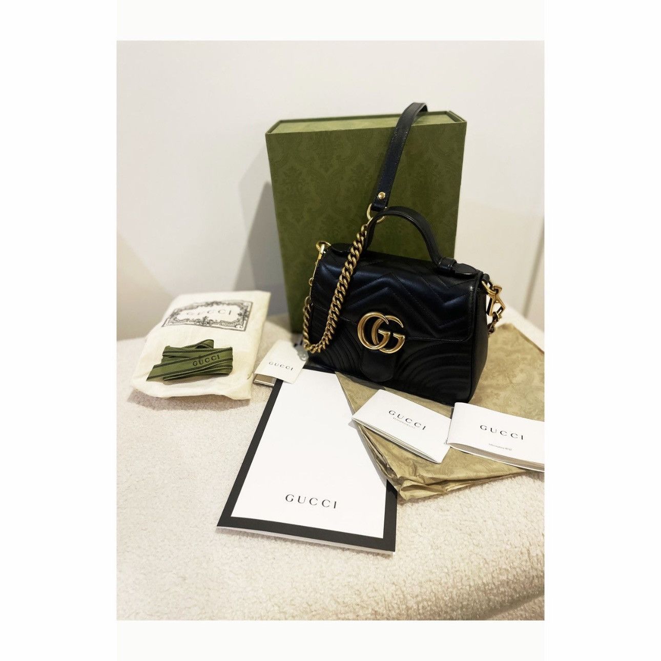 Gucci GG Marmont mini top handle bag Size ONE SIZE - 16 Thumbnail