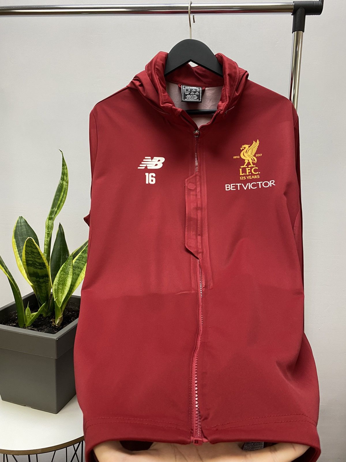 New Balance New balance #16 Grujic Liverpool Windbreaker Jacket Size US XL / EU 56 / 4 - 10 Thumbnail