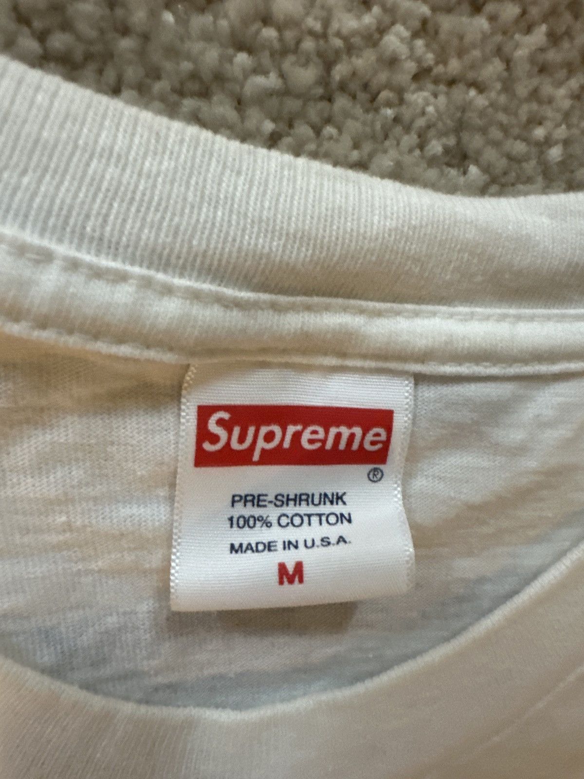 Supreme Supreme Chris Cunningham Rubber Johnny White Tee Size US M / EU 48-50 / 2 - 3 Thumbnail