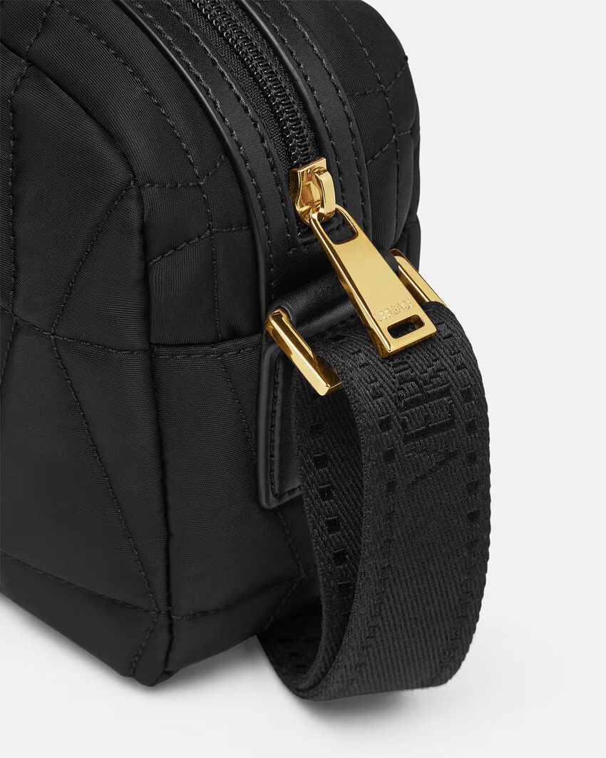 Versace o1s22i1n0125 Size: OS / Quilted Nylon Camera Bag in Black Size ONE SIZE - 5 Thumbnail