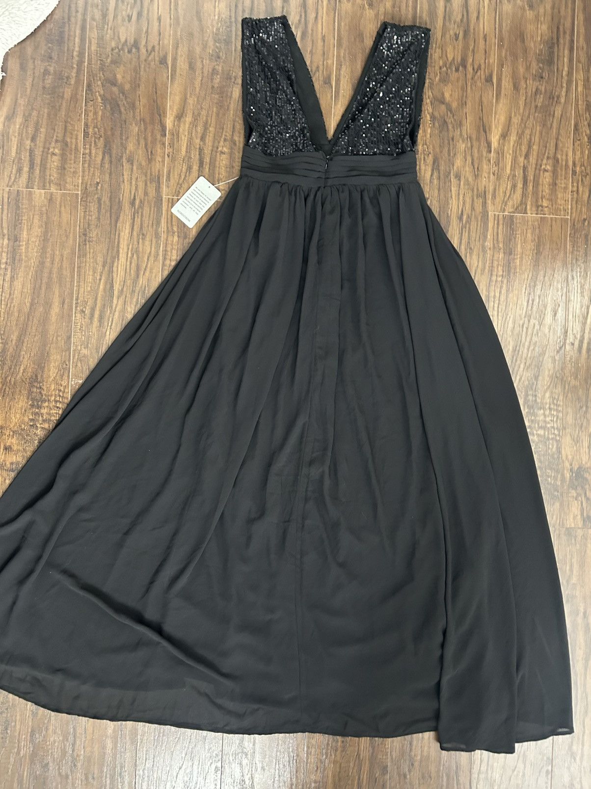 Other Elegant Black Sequin Dress Size M / US 6-8 / IT 42-44 - 4 Thumbnail