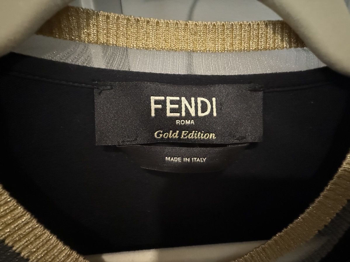 Fendi Fendi “Gold Edition” Embellished Studded Sweater Size M / US 6-8 / IT 42-44 - 4 Thumbnail