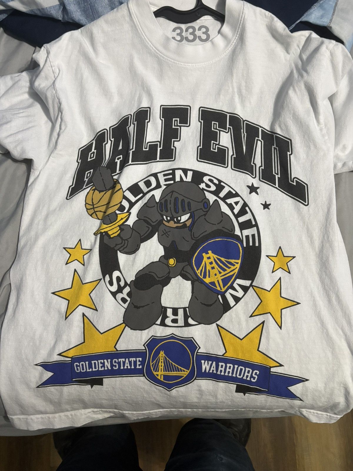 Half Evil Half Evil x NBA Golden State Warriors tee Size US M / EU 48-50 / 2 - 1 Thumbnail