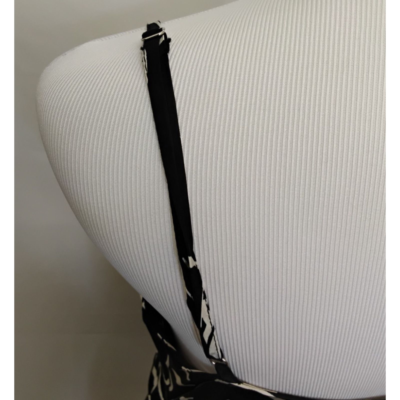 Other En Saison Slip Dress Women's S Black/White Abstract Face NWT Size S / US 4 / IT 40 - 7 Thumbnail