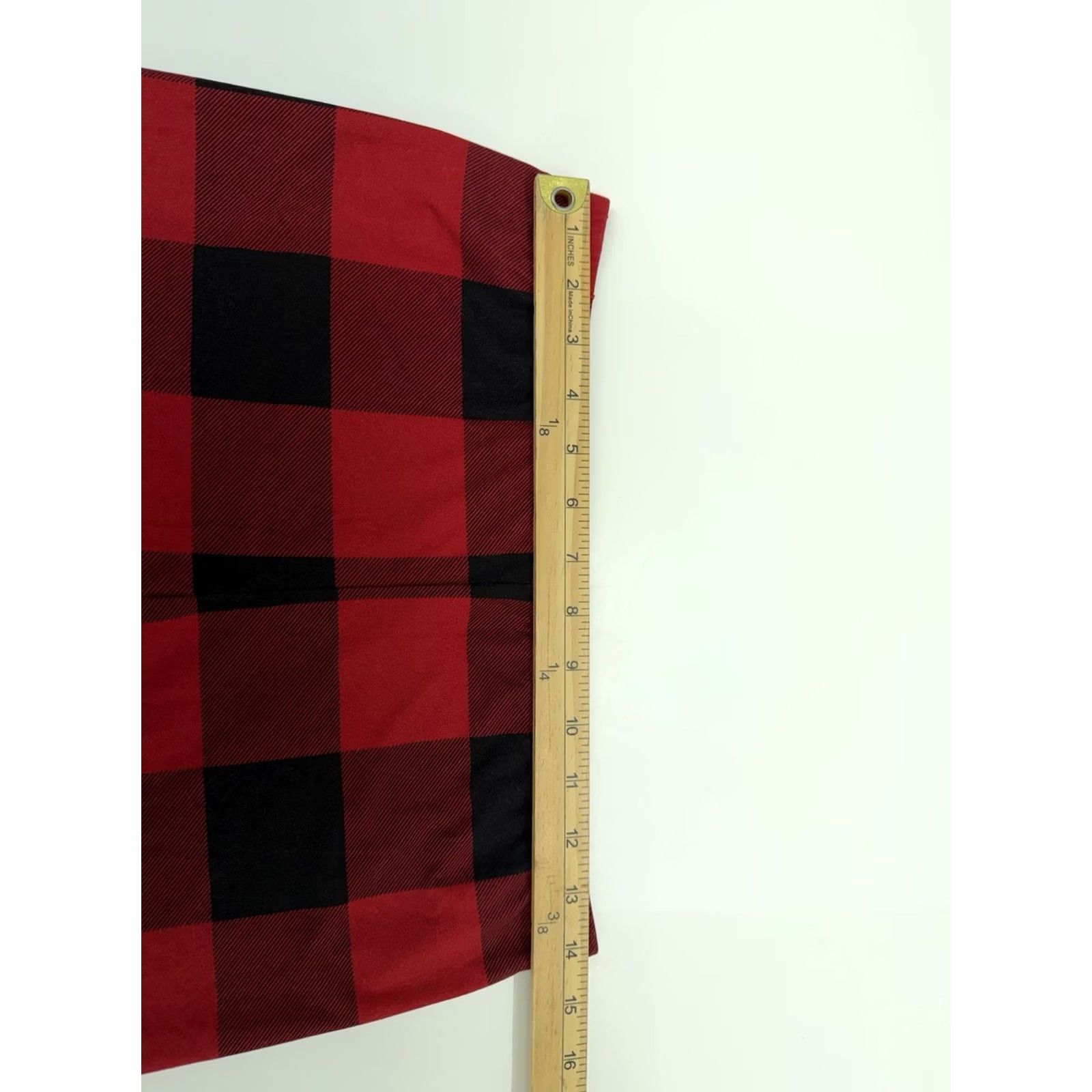 Vintage No Comment Ankle Womens XL Black Leggings Size Red Plaid PullOn Size 40" / US 18 - 7 Thumbnail