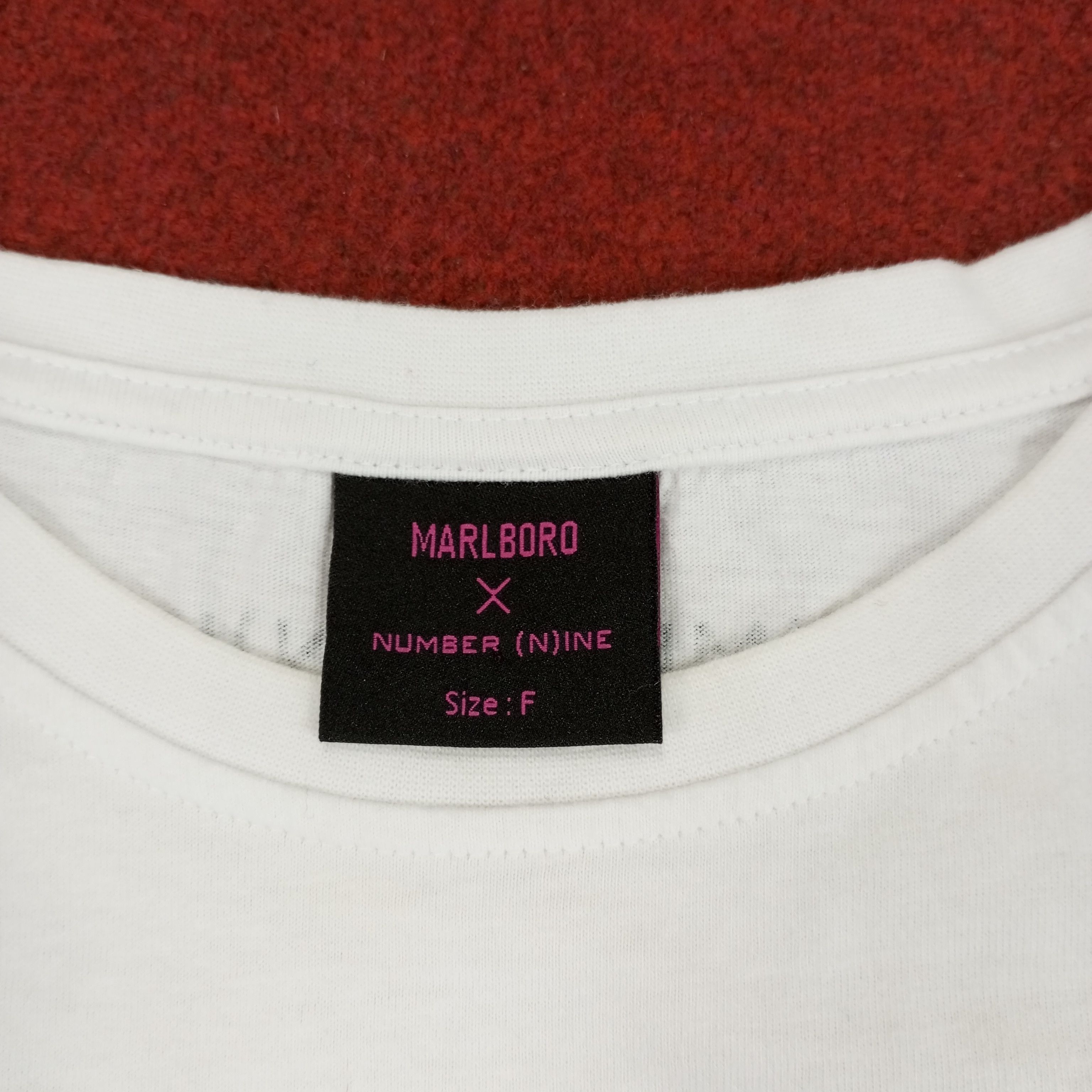 Number (N)ine Marlboro X Number Nine Japanese Brand Streetwear Tshirt Size US M / EU 48-50 / 2 - 6 Thumbnail
