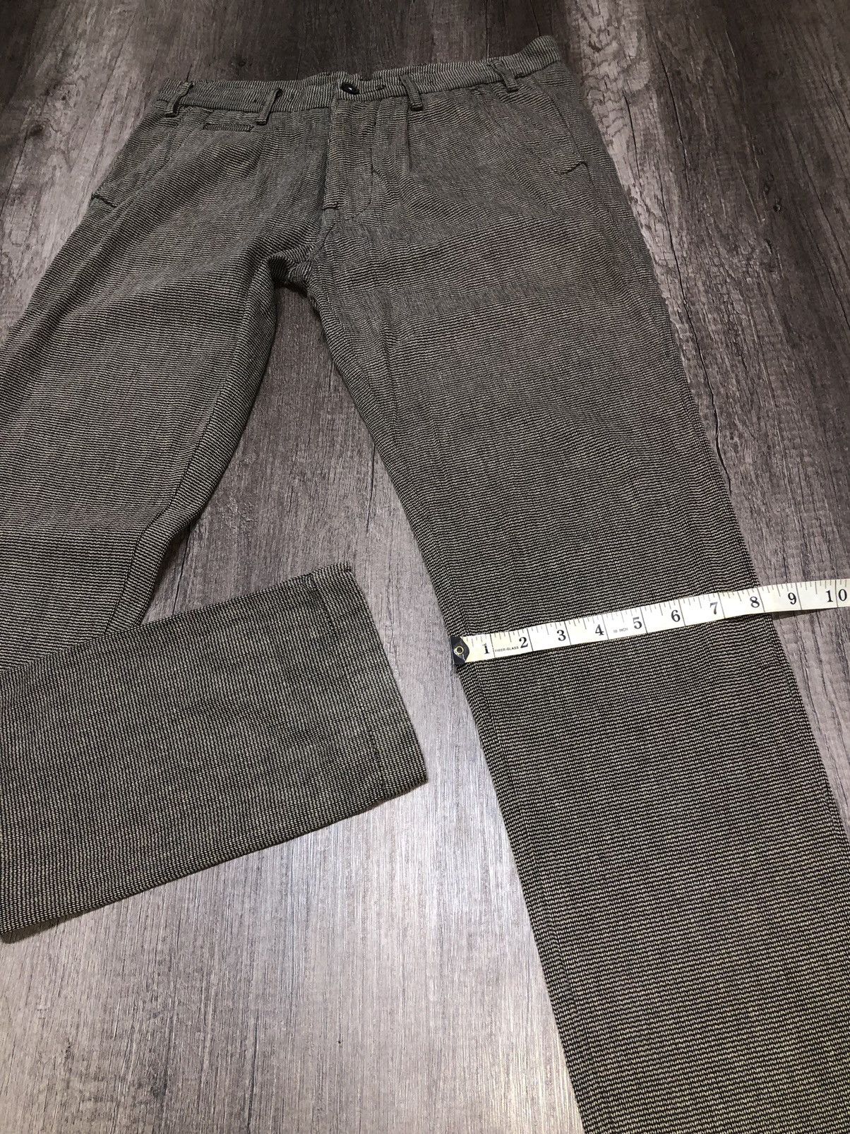 Designer VINTAGE DEVRED BUCKLE BACK SMART CASUAL PANT Size US 32 / EU 48 - 23 Thumbnail