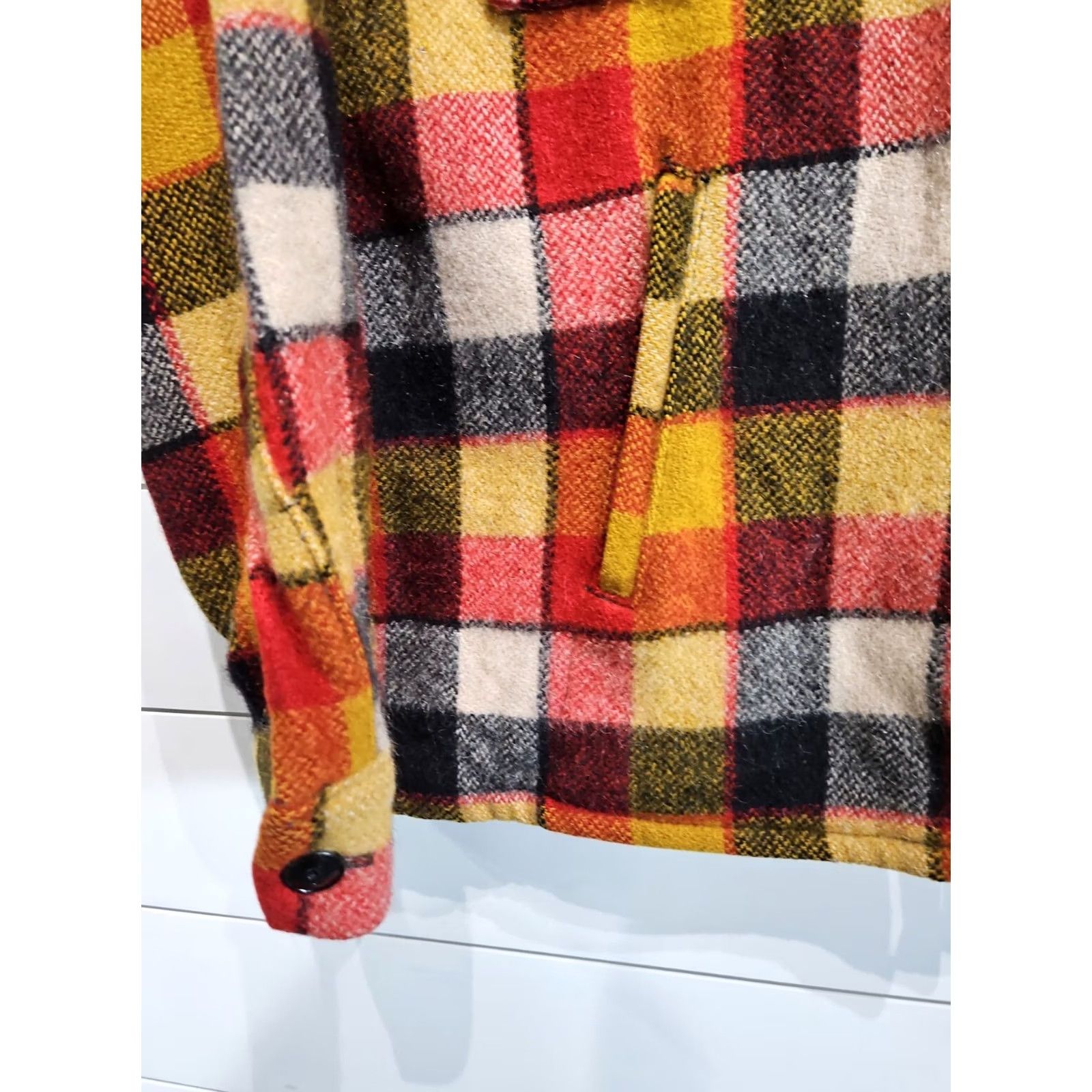 Vintage VINTAGE Bemidji Woolen Mills Full Zip USA Made Plaid Shirt Jacket Mens Large Size US L / EU 52-54 / 3 - 5 Thumbnail