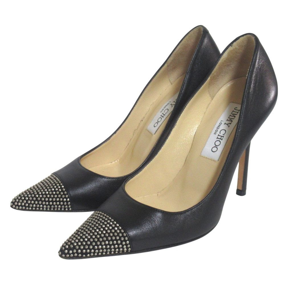 Jimmy Choo Jimmy Choo Jimmy Choo Leather Pumps Leather Shoes DUTY FREE for USA Size ONE SIZE - 1 Thumbnail