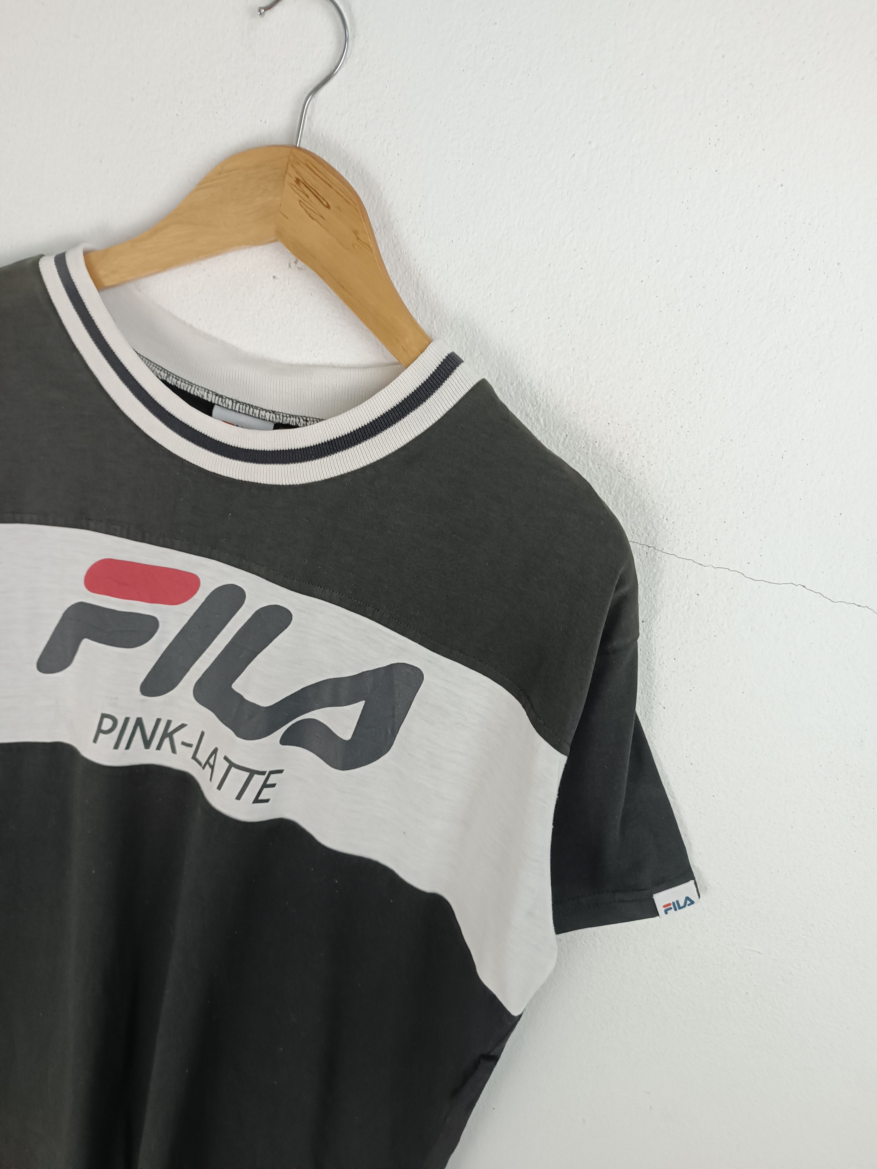 Fila VINTAGE FILA PINK LATTE LADY LONG TEE Size L / US 10 / IT 46 - 8 Thumbnail