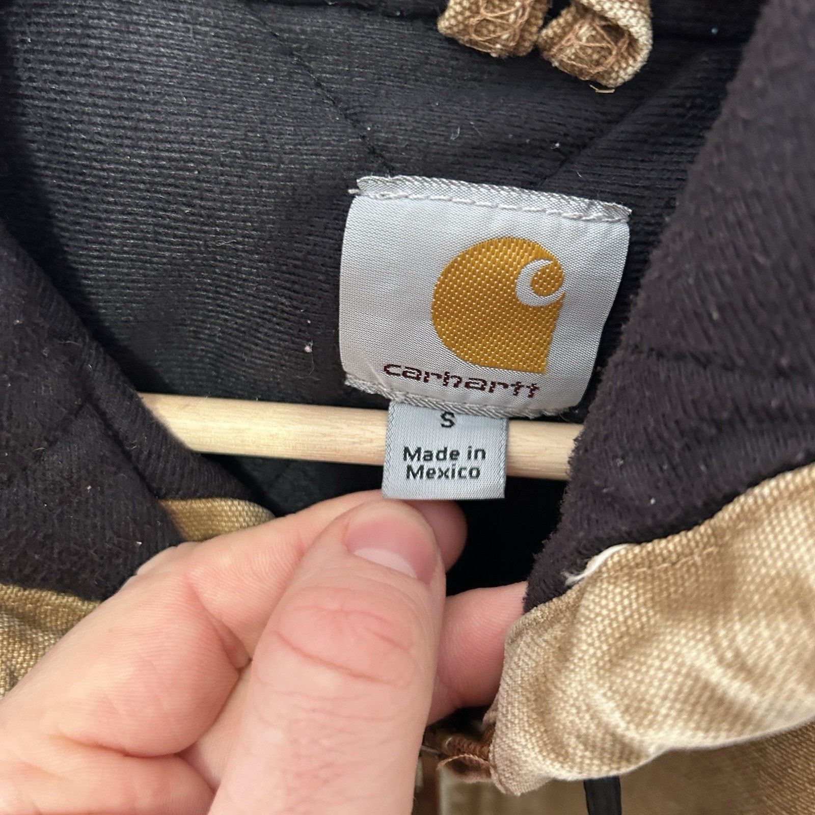 Carhartt Carhartt Sandstone Quilted Hooded Active Jacket “Brown” J130 Size US S / EU 44-46 / 1 - 11 Thumbnail