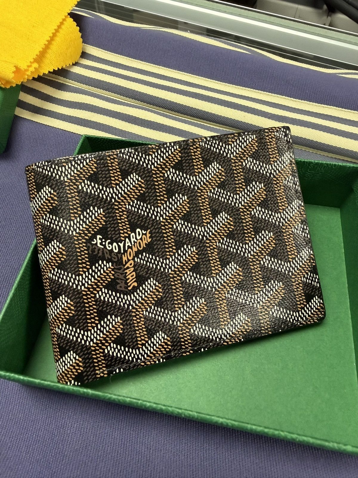 Goyard Victoire Wallet Black Size ONE SIZE - 1 Thumbnail