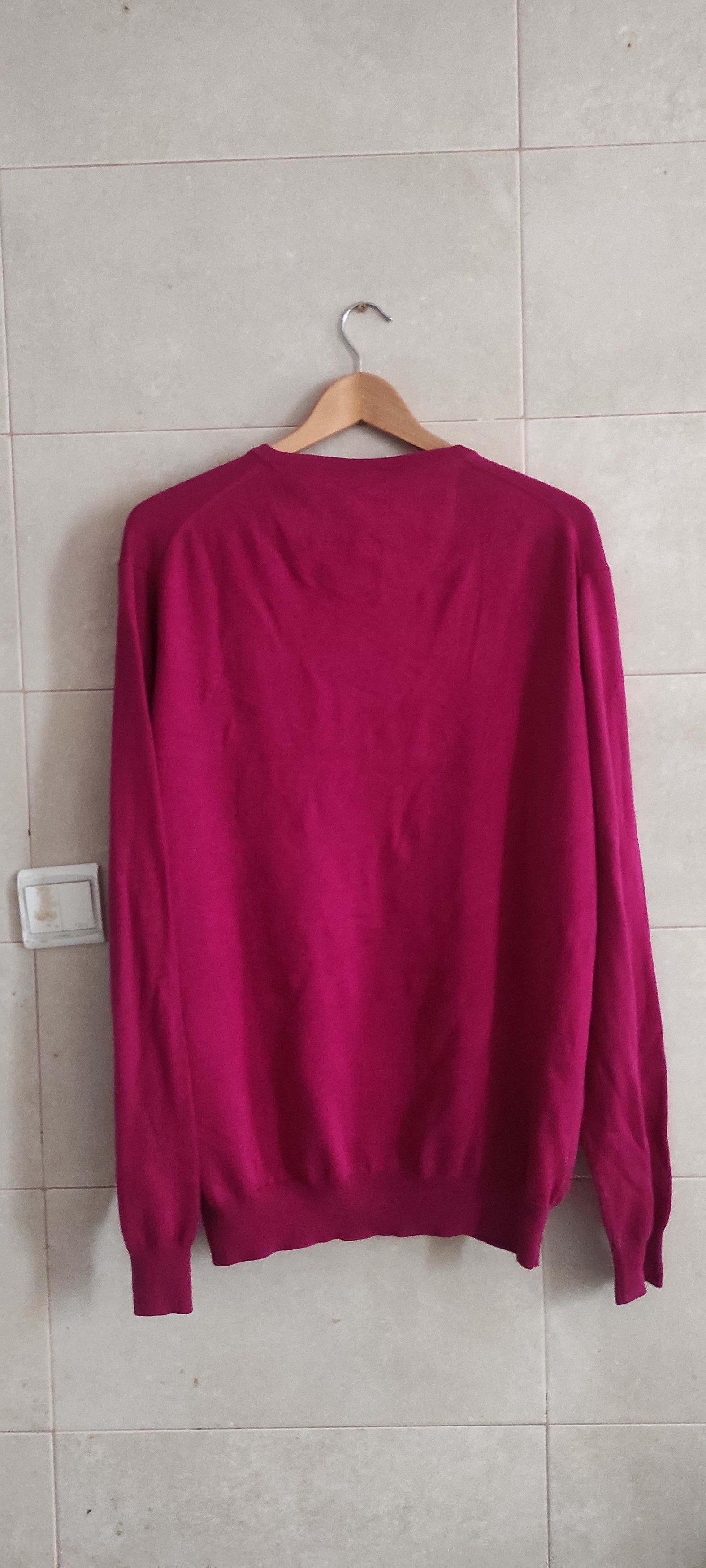 Other Fynch-Hatton V-neck Knitting Sweater Made Of 100% Cotton Size US XL / EU 56 / 4 - 9 Thumbnail