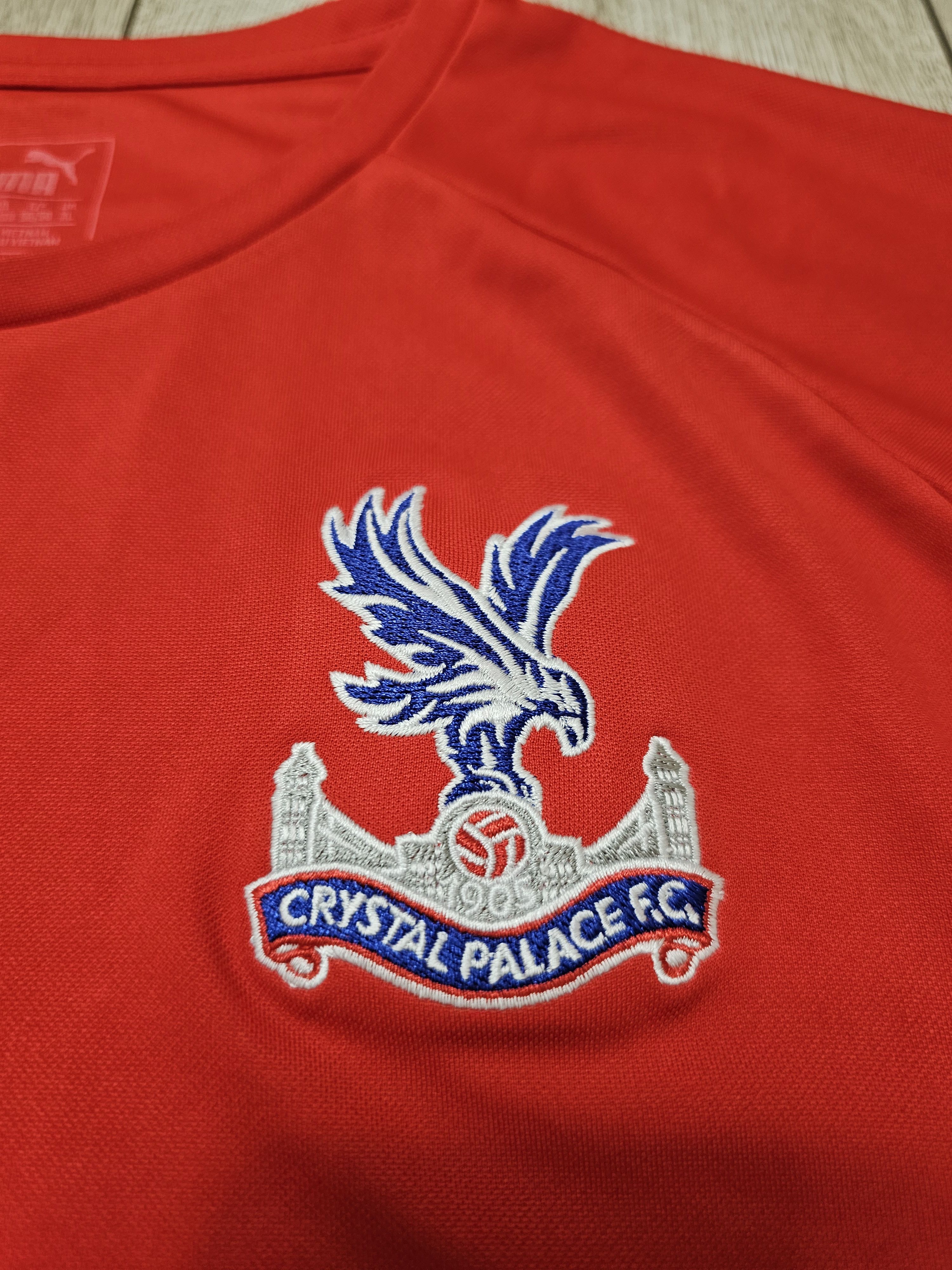All Sport × Puma CRYSTAL PALACE 2019 2020 FOOTBALL SHIRT SOCCER JERSEY Size US XL / EU 56 / 4 - 4 Thumbnail