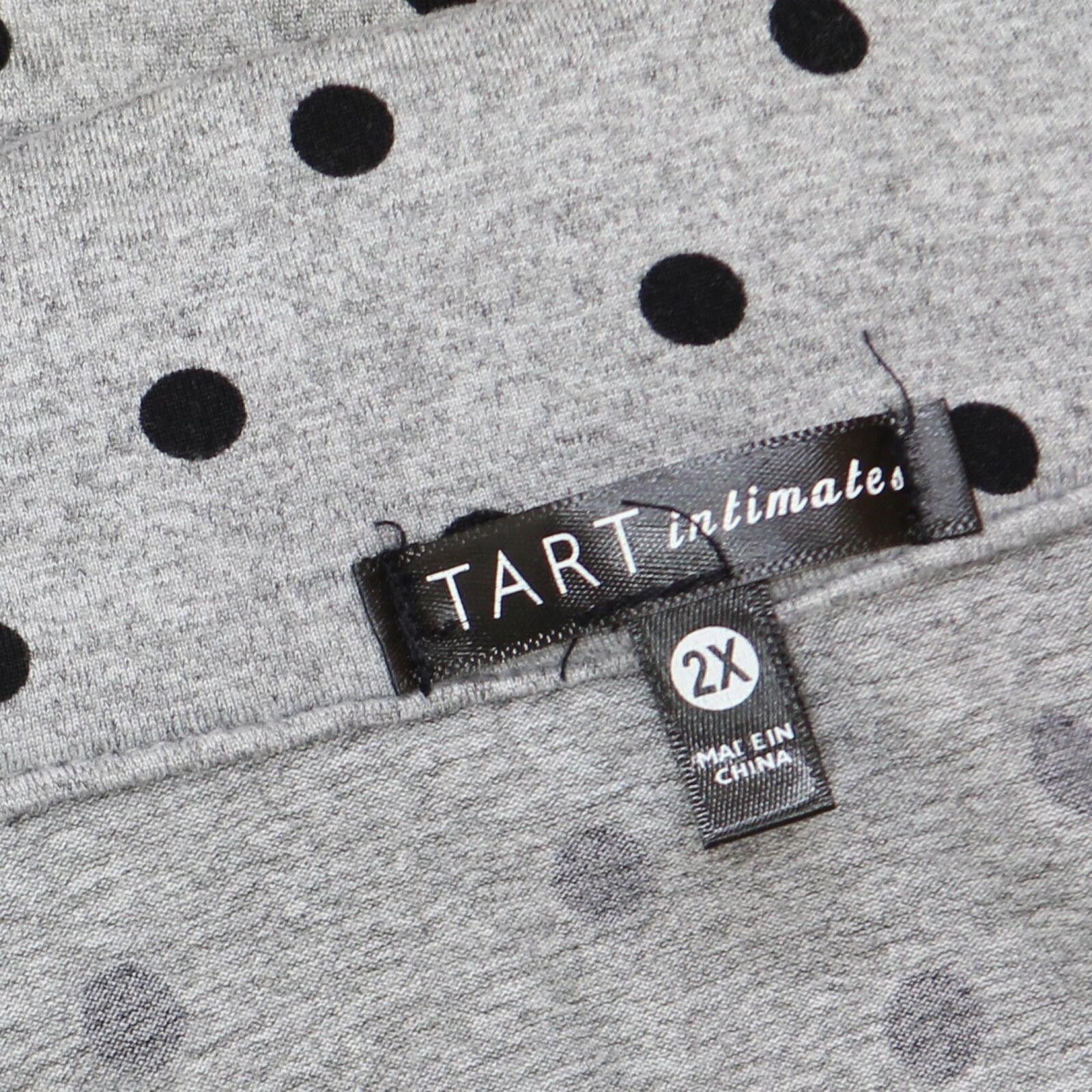 Voodoo Tactical Tart Dot Pajama Shirt Top 166ffe31169cc4 Gray / Black 2X Size XXL / US 16-18 / IT 52-54 - 3 Thumbnail