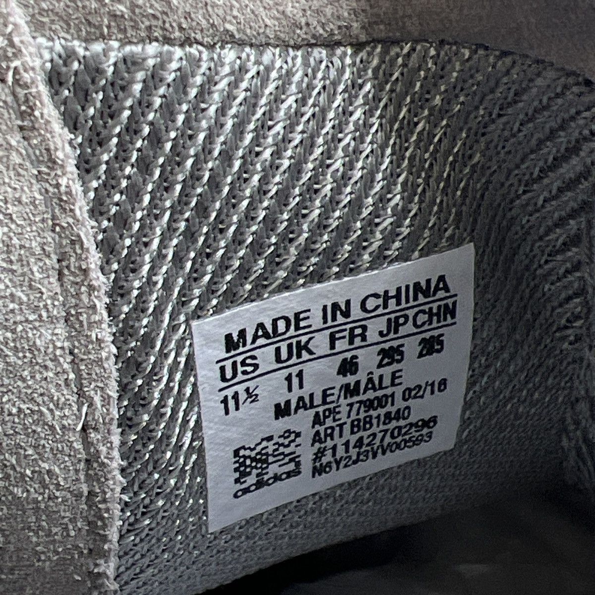 Adidas Yeezy boost 750 grey gum Size US 11.5 / EU 44-45 - 9 Thumbnail