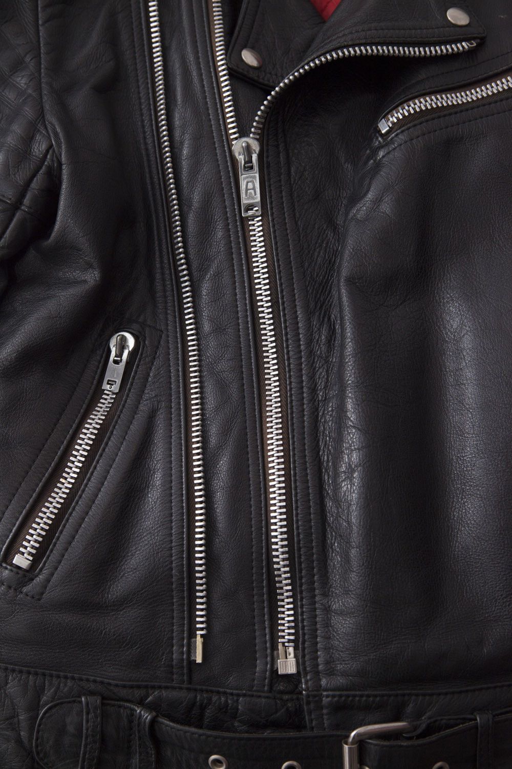 Vintage 1980's Damen Leathers perfecto jacket Size US L / EU 52-54 / 3 - 5 Thumbnail