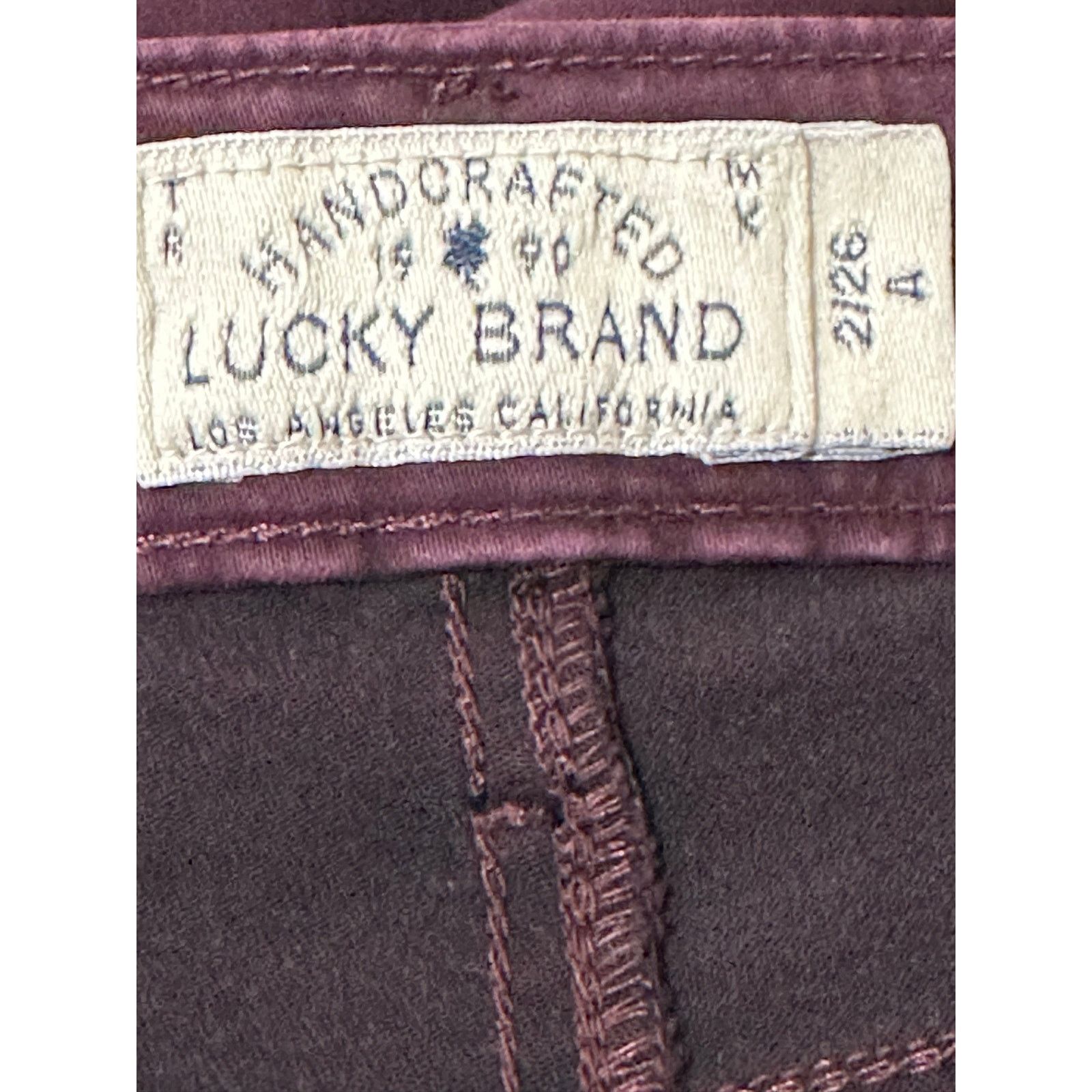 Lucky Brand Lucky Brand plum Hayden skinny jeans size 2 Size 26" / US 2 / IT 38 - 3 Thumbnail