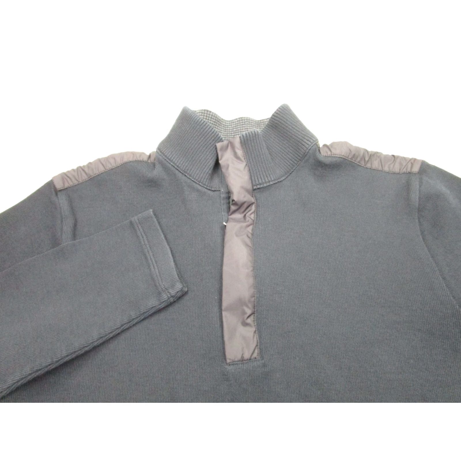 Hugo Boss HUGO BOSS Sweater Mens M Black 1/4 Zip Pullover Mock Knit Sweatshirt Adult Regular Knit Golf Shirt Size US M / EU 48-50 / 2 - 3 Thumbnail