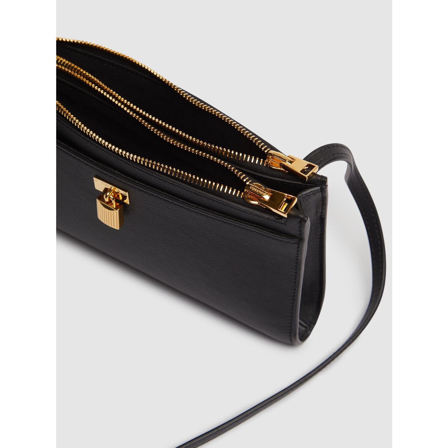 Tom Ford TOM FORD Padlock Mini Black Shoulder Bag New Size ONE SIZE - 4 Thumbnail