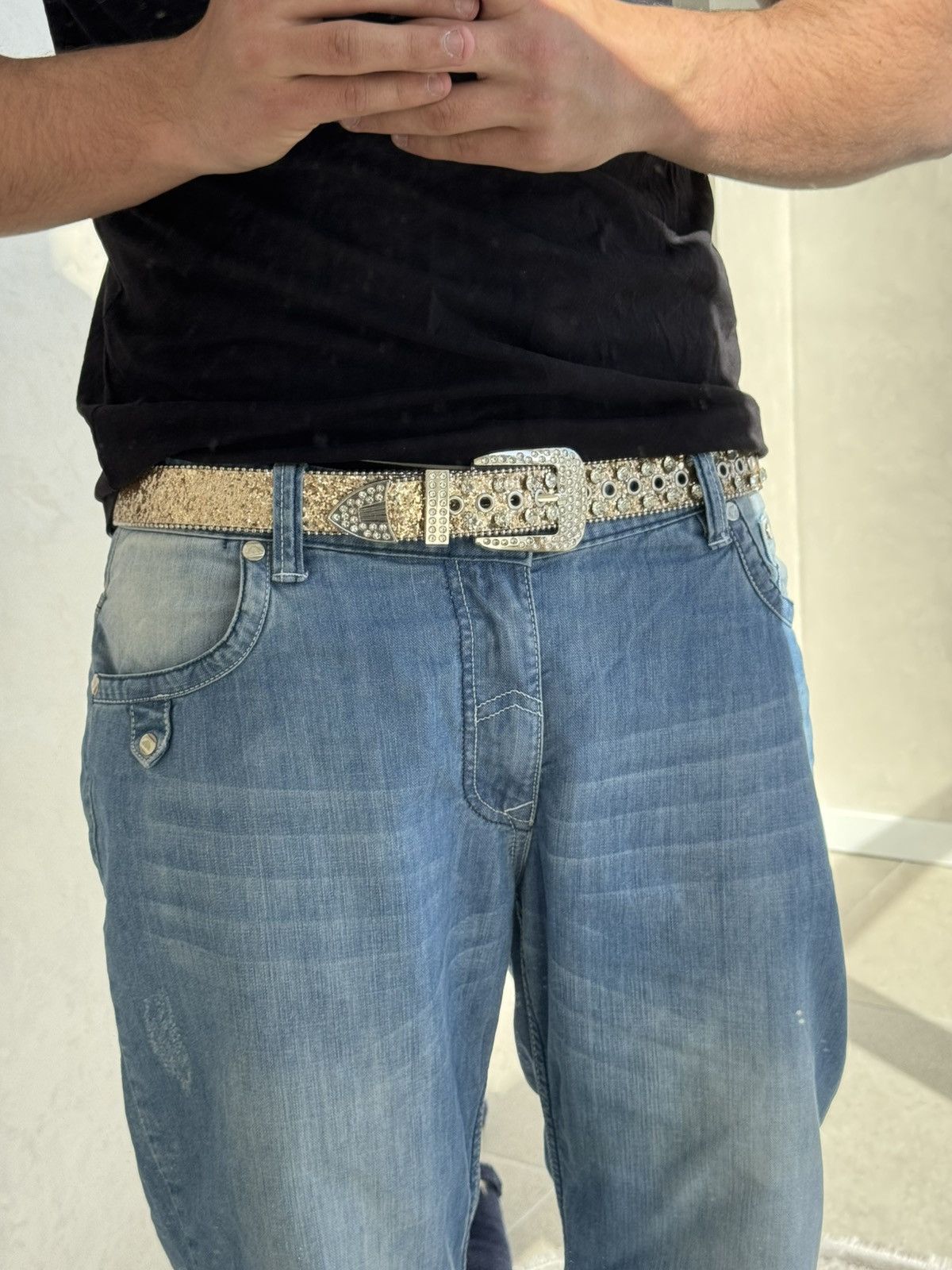 B.B. Simon Number Nine B.B.Simon Y2K JAPANESE BELT GOTH PUNK STYLE Size ONE SIZE - 2 Thumbnail
