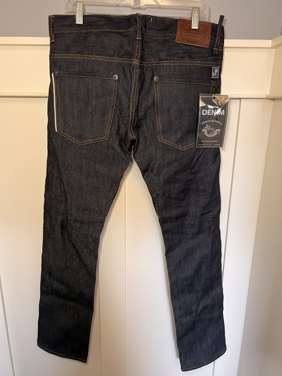 J Brand J-brand famous raw indigo selvedge denim jeans Size US 34 / EU 50 - 2 Thumbnail