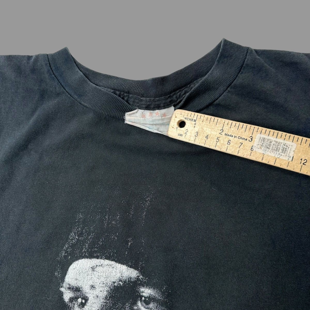 Vintage Vintage 1990s ski mask tshirt Size US L / EU 52-54 / 3 - 3 Thumbnail