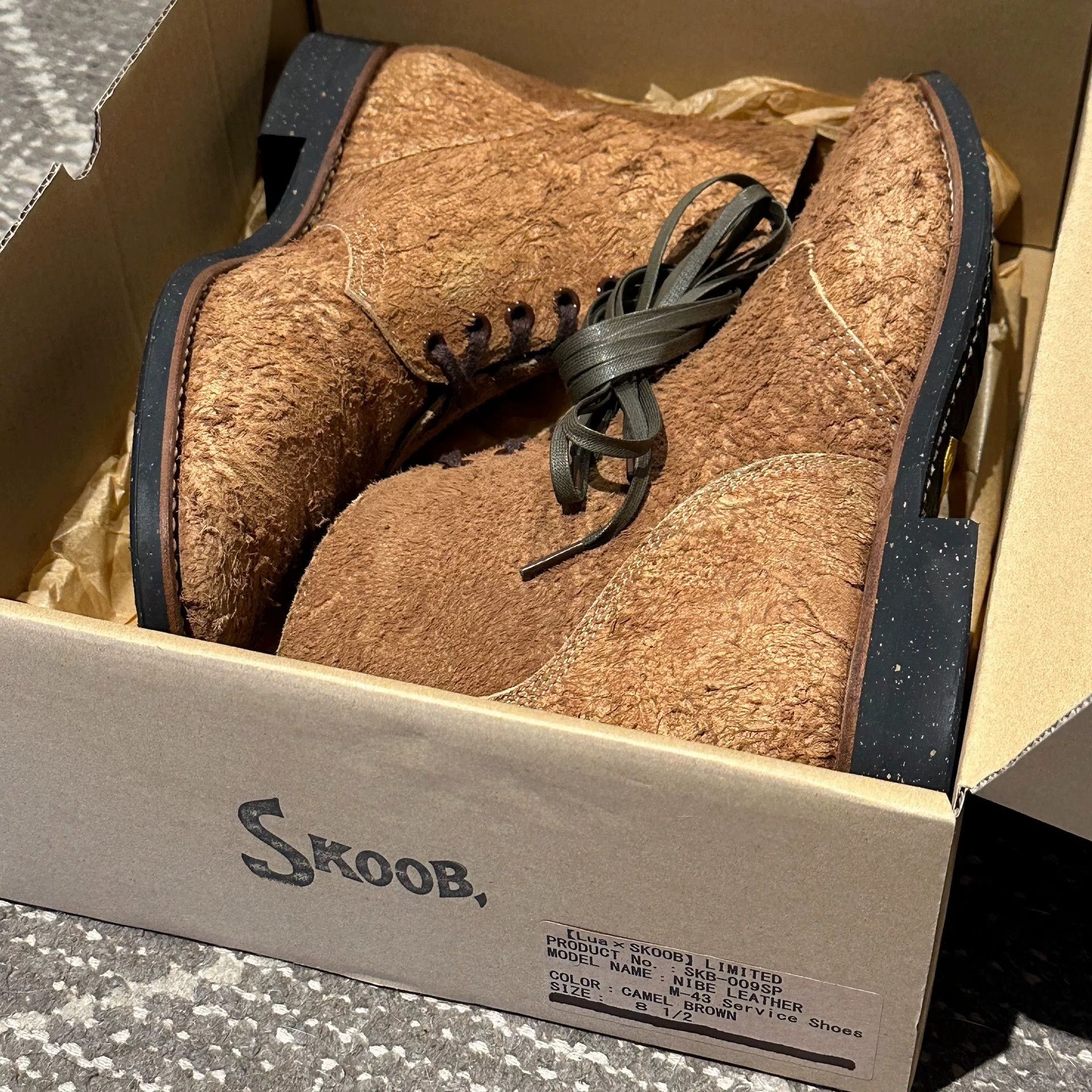 Red Wing Lua × Skoob M-43 Suede Boot Size US 10 / EU 43 - 1 Thumbnail