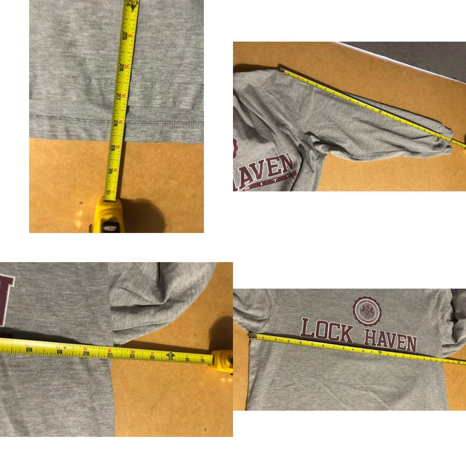Jansport VINTAGE Jansport Long Sleeve Shirt Mens M Gray Lock Haven 52722 College Outdoor Activewear Front Graphic Size US M / EU 48-50 / 2 - 9 Thumbnail