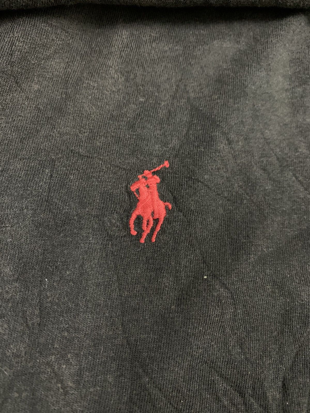 Polo Ralph Lauren POLO RALPH LAUREN EMBROIDERED PLAIN BLACK TEE Size US L / EU 52-54 / 3 - 3 Thumbnail
