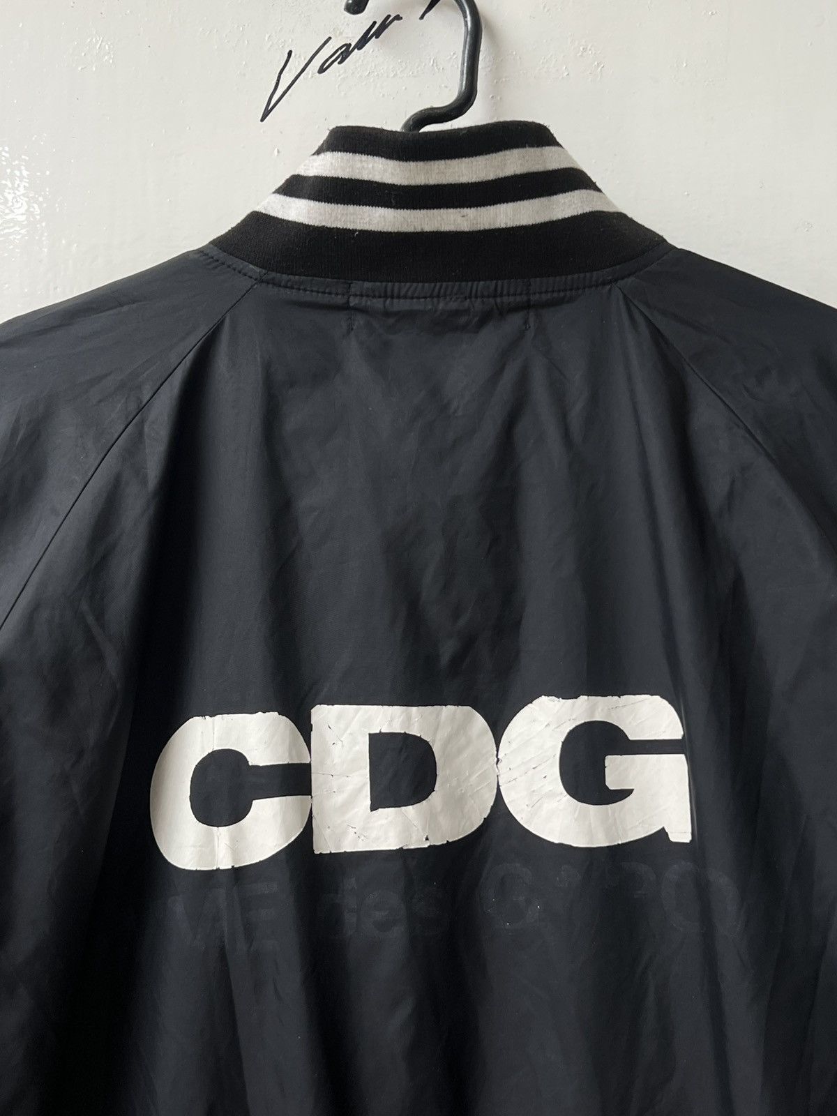 Comme des Garcons CDG COMME des GARCONS Black Varsity Jacket Size US L / EU 52-54 / 3 - 8 Thumbnail