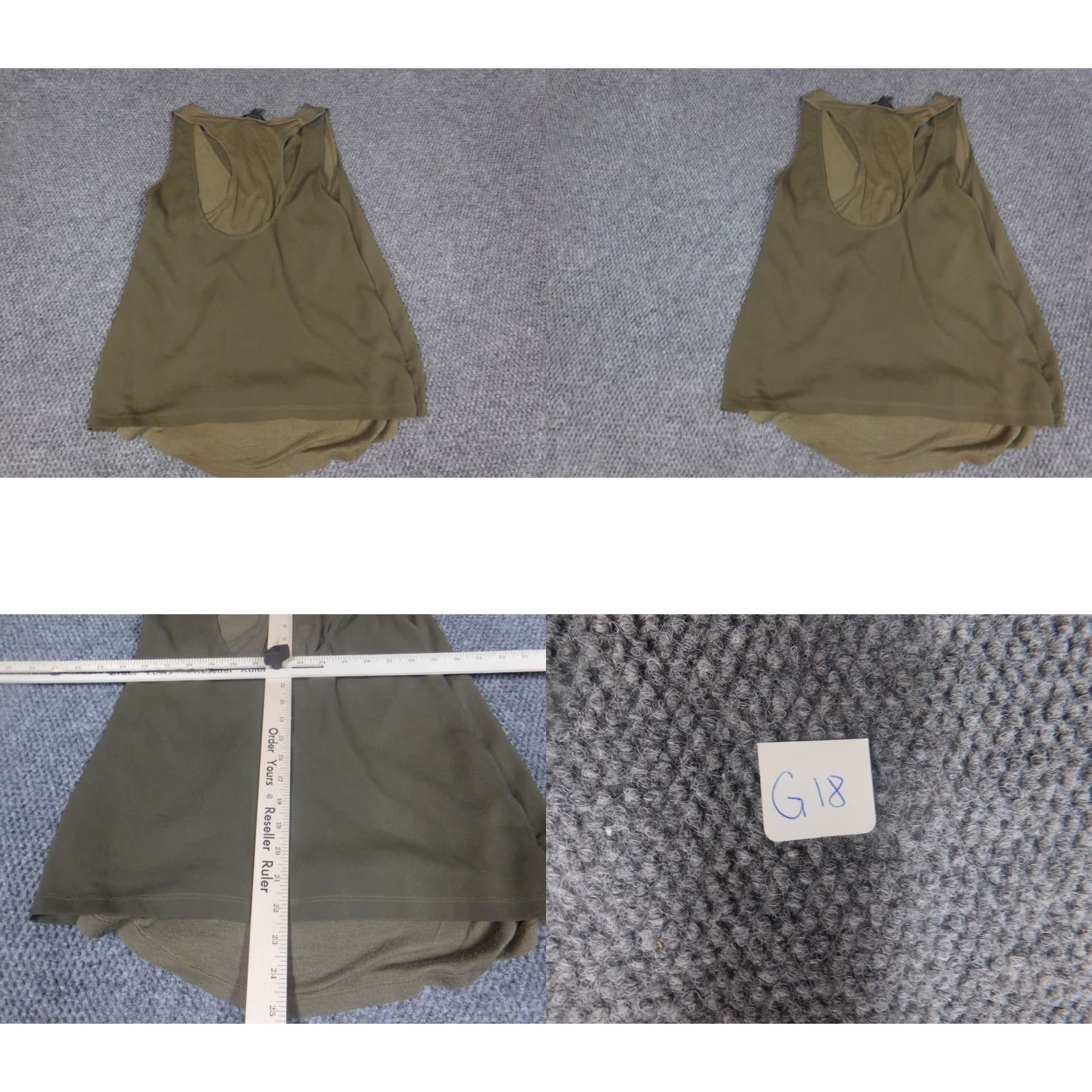 Banana Republic Banana Republic Blouse Womens XS Green Crew Neck Pullover Casual Shirt Regular Stretch Basic Classic Size XS / US 0-2 / IT 36-38 - 8 Thumbnail