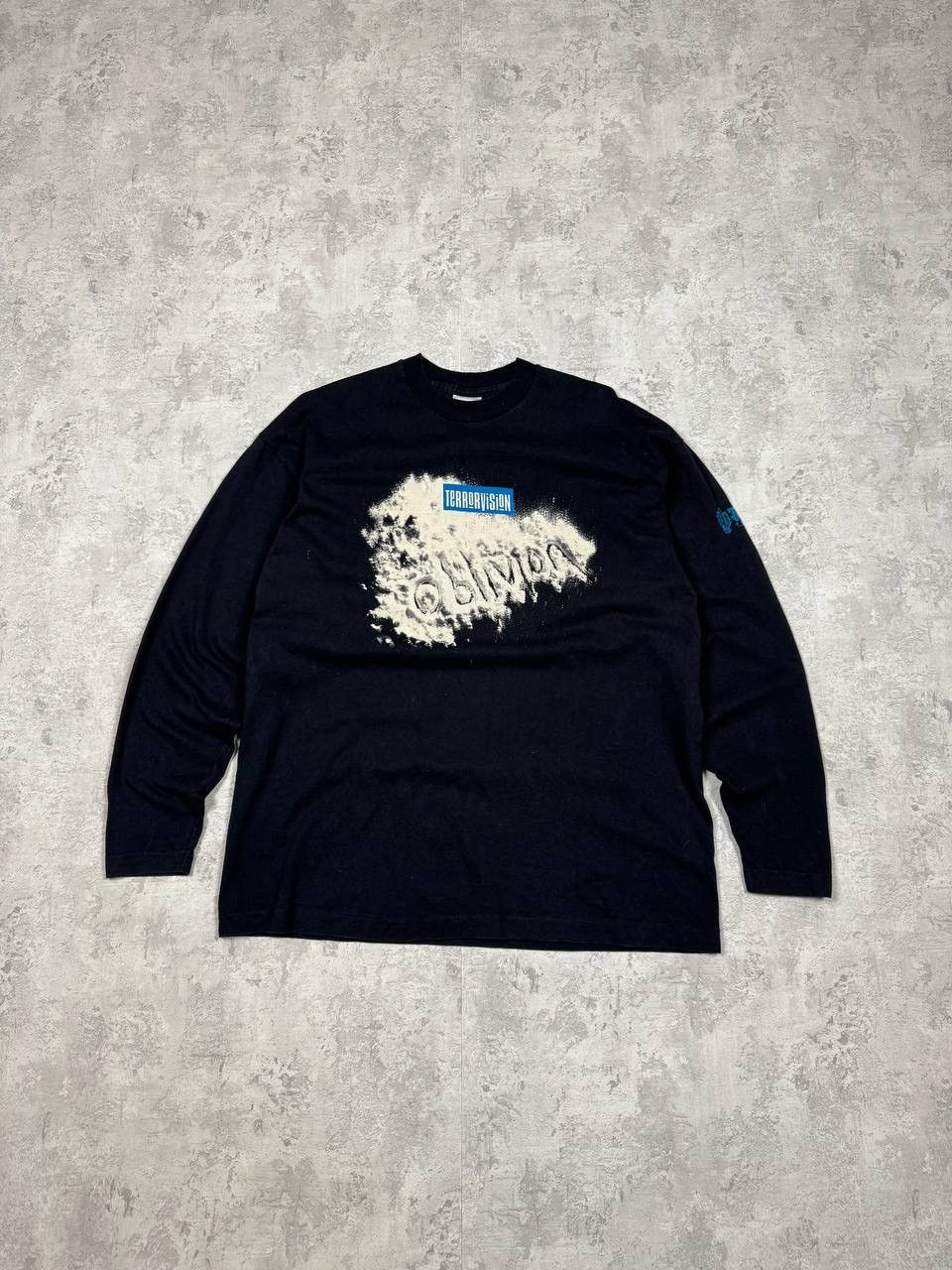 Band Tees RARE Vintage The Terrorvision Oblivion Black Long Sleeve Size US XL / EU 56 / 4 - 1 Thumbnail