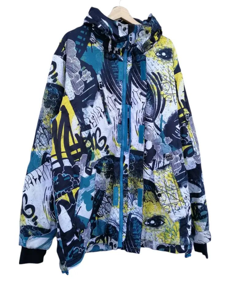 Billabong Billabong Multi Printed Snowboard Ski Jacket Size US M / EU 48-50 / 2 - 16 Thumbnail