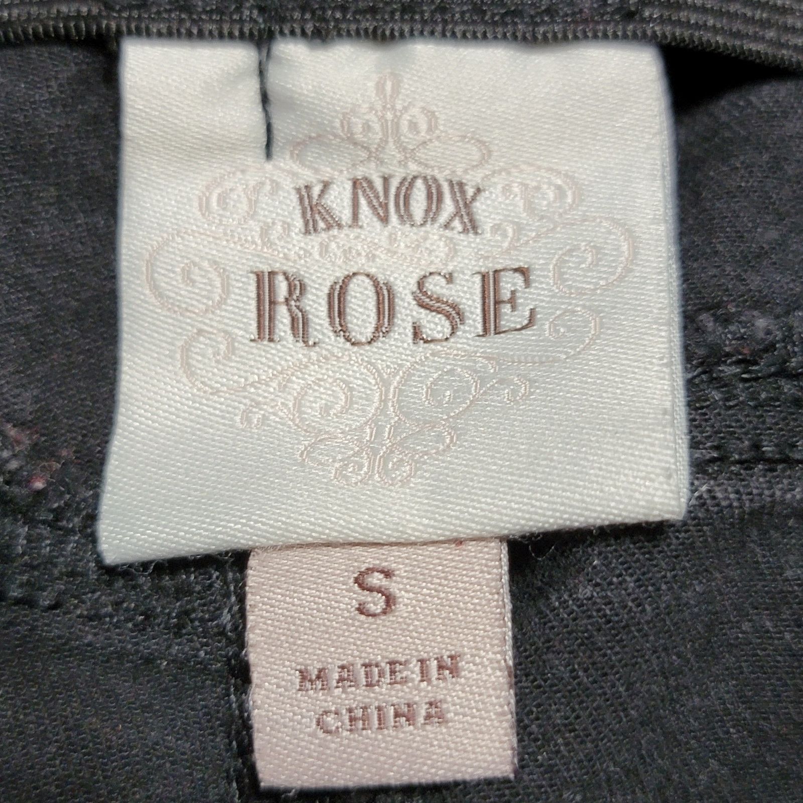 Other Knox Rose Black Denim Curvy Flare Jeans - Size Small Size 24" / US 00 / IT 34 - 5 Thumbnail