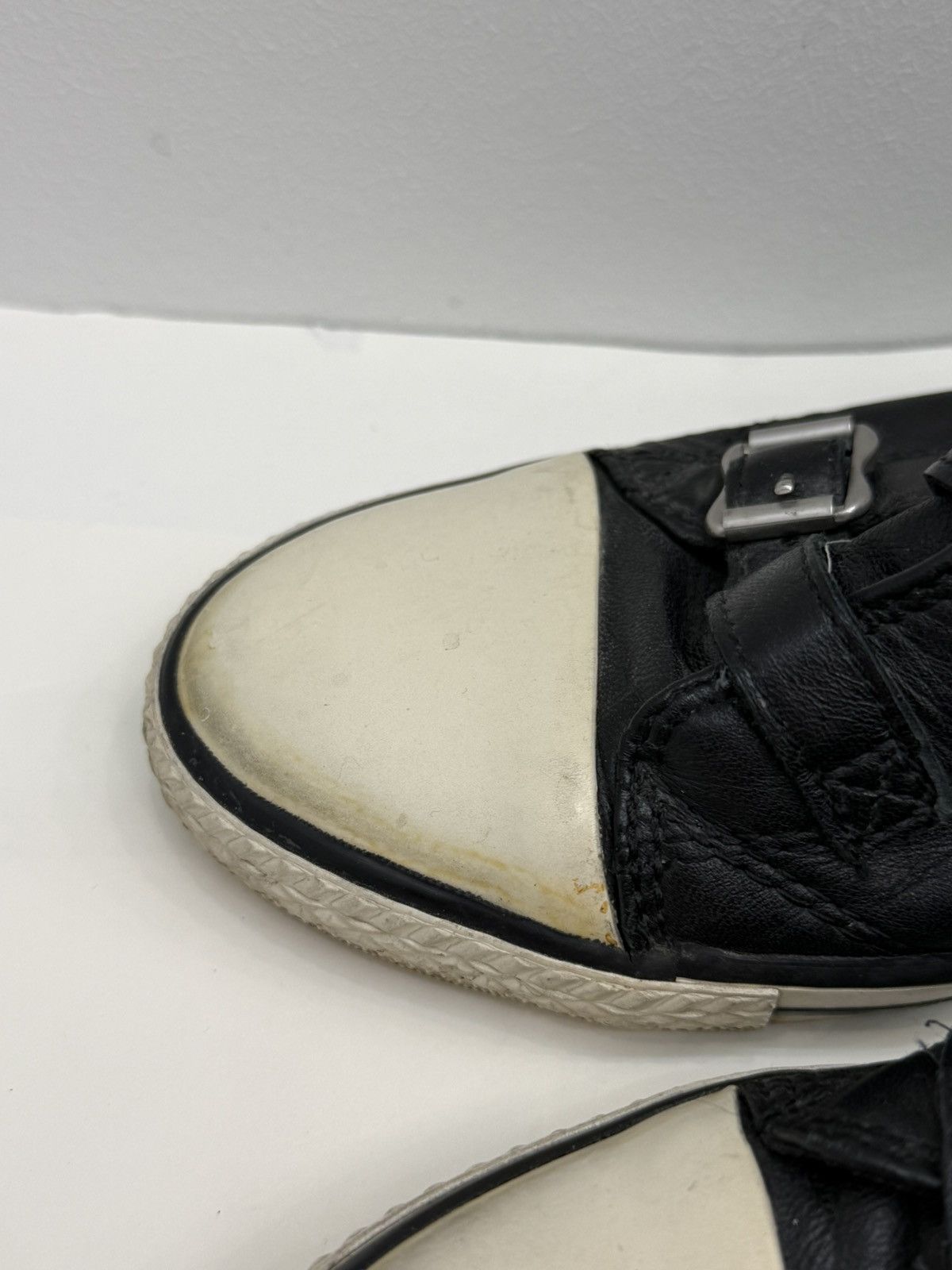 ASH ASH United Wedge Genial Buckled Leather Shoes Size US 9 / IT 39 - 5 Thumbnail