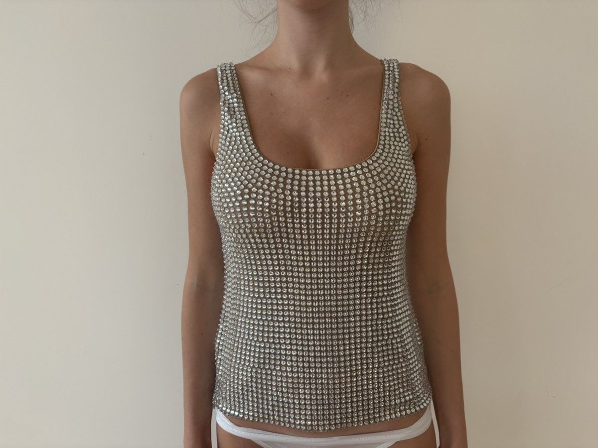 Other Giuseppe di Morabito Tank Top Silver Size M / US 6-8 / IT 42-44 - 1 Thumbnail