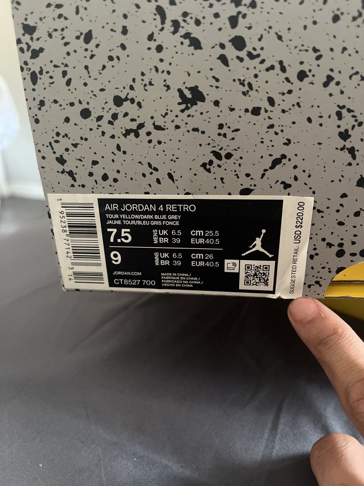 Jordan Brand Thunder 4s Size US 7.5 / EU 40-41 - 5 Thumbnail