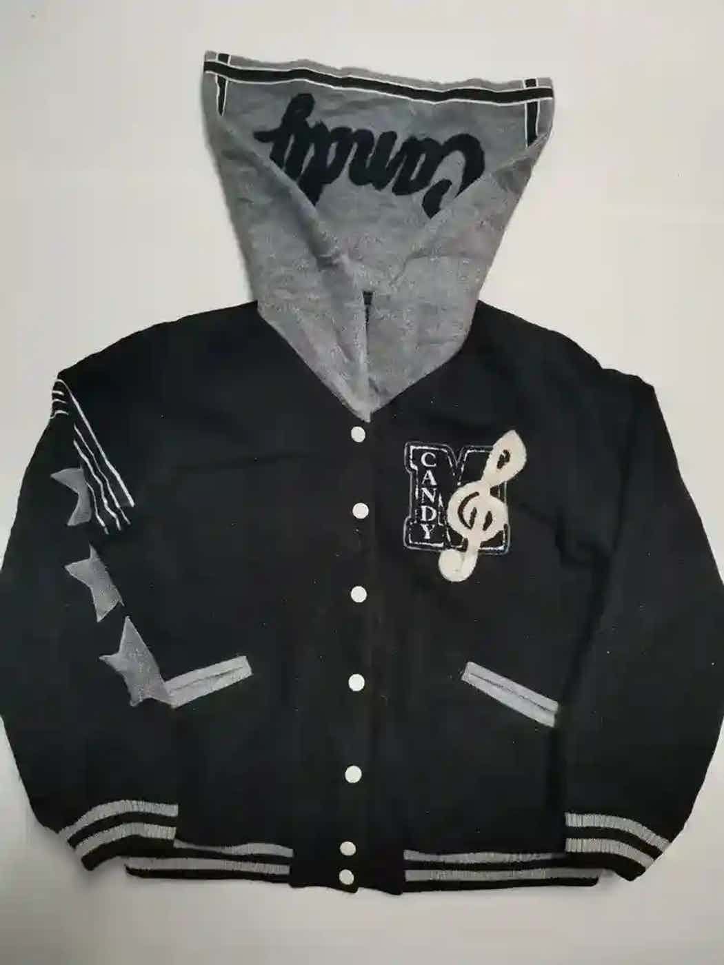 Vintage Vintage Candy Stripper by Ministry Varsity Jacket Size US S / EU 44-46 / 1 - 1 Thumbnail