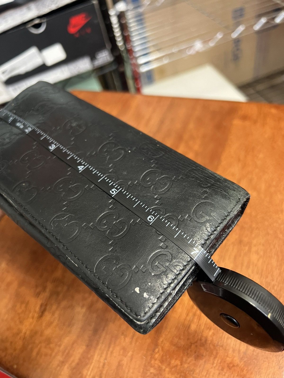 Gucci Gucci Guccissima Long Wallet Black Size ONE SIZE - 25 Thumbnail