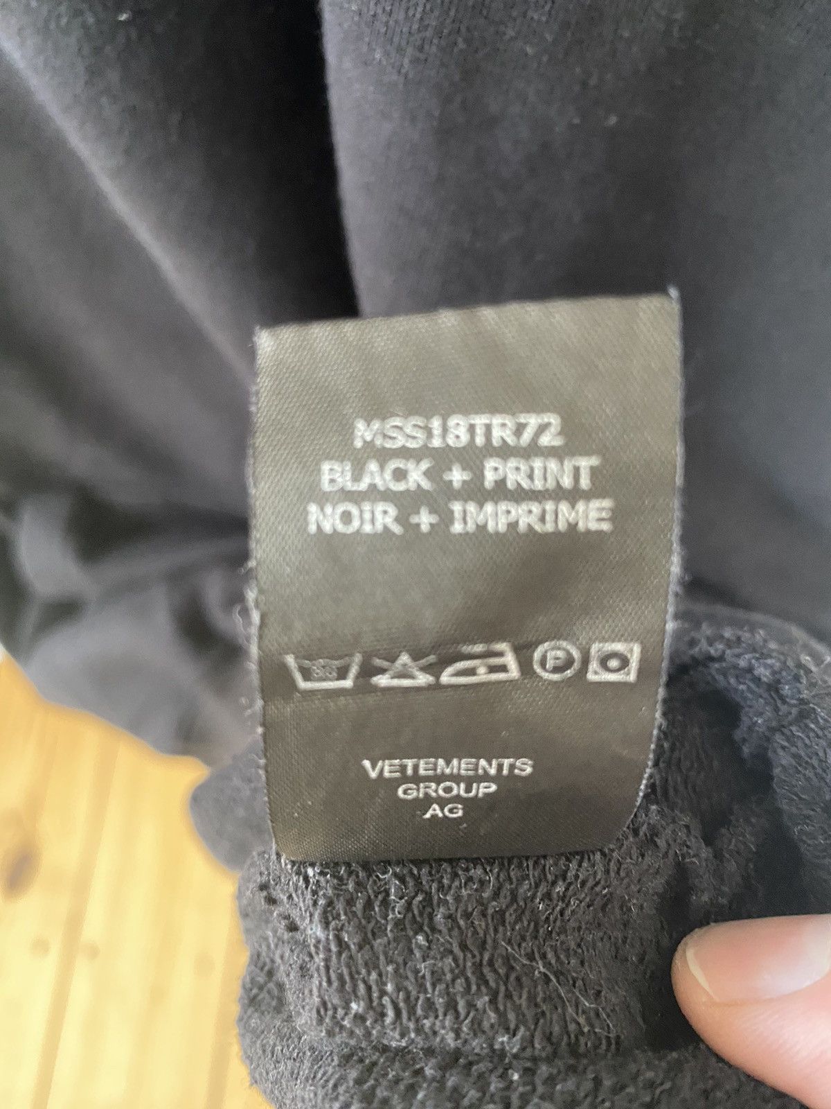 Vetements Vetements Miles Per Hour Hoodie Size US L / EU 52-54 / 3 - 10 Thumbnail