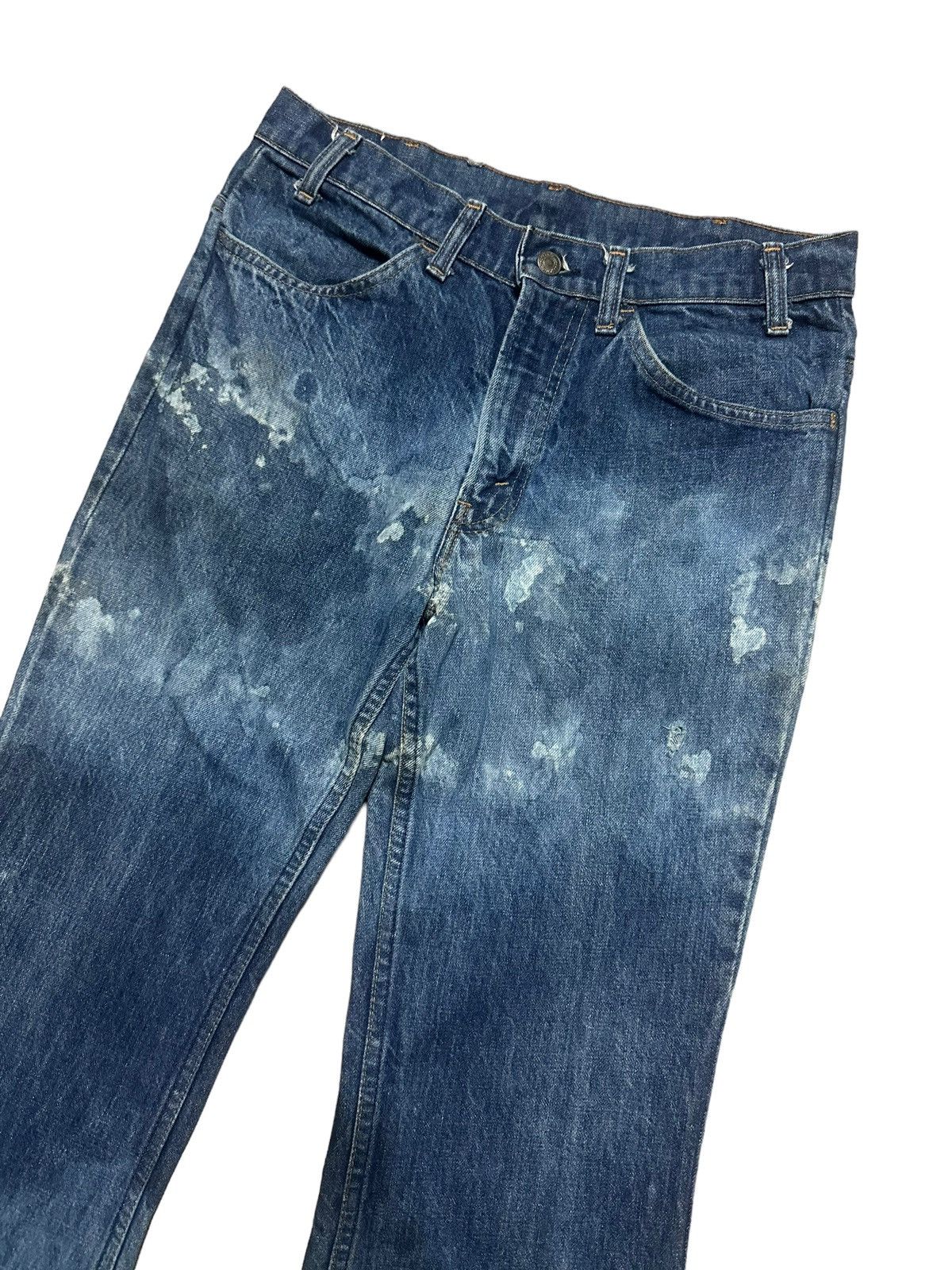 Levi's Vintage Clothing RARE‼️ Vintage 1970s Levi's Orange Tab Big Bell Bottom Flares Size US 31 - 3 Thumbnail