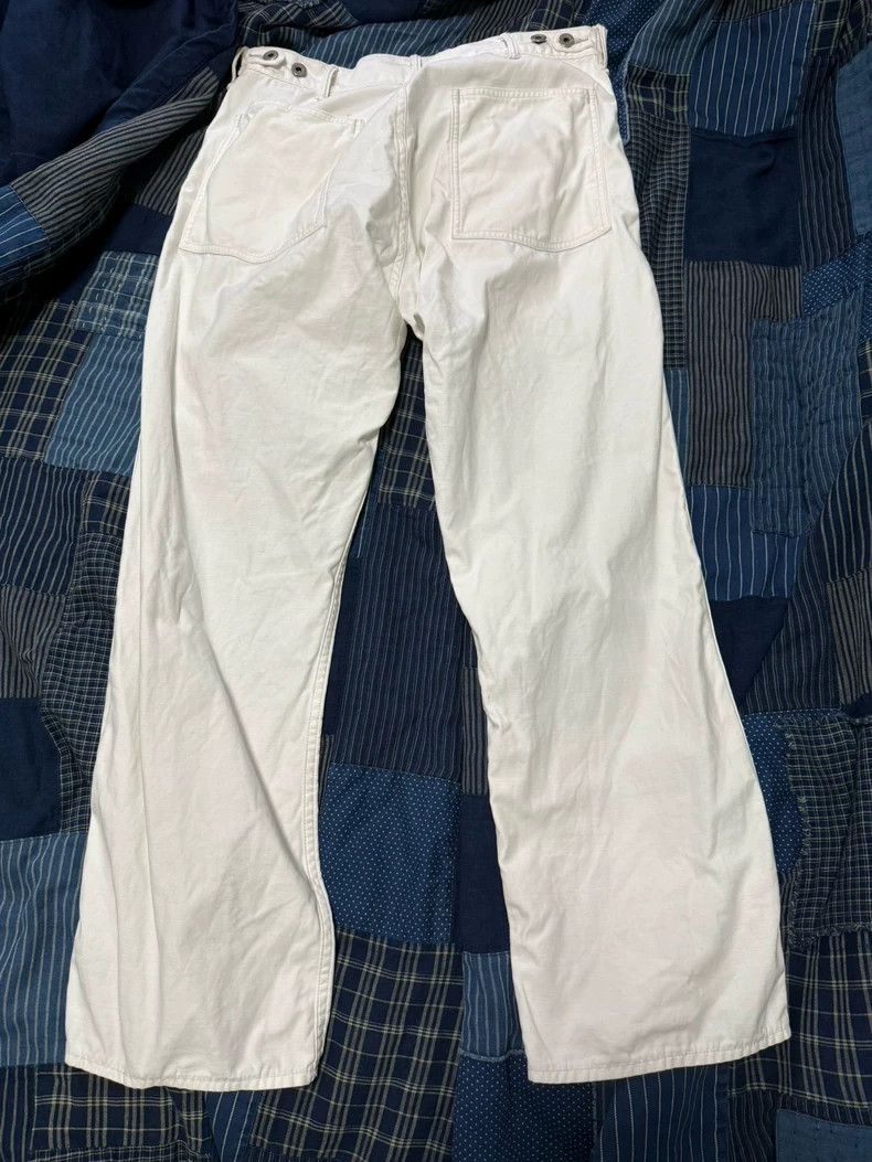 RRL Ralph Lauren RRL Ralph Lauren 2019 old white patch double knee deck pan Size US 32 / EU 48 - 5 Thumbnail