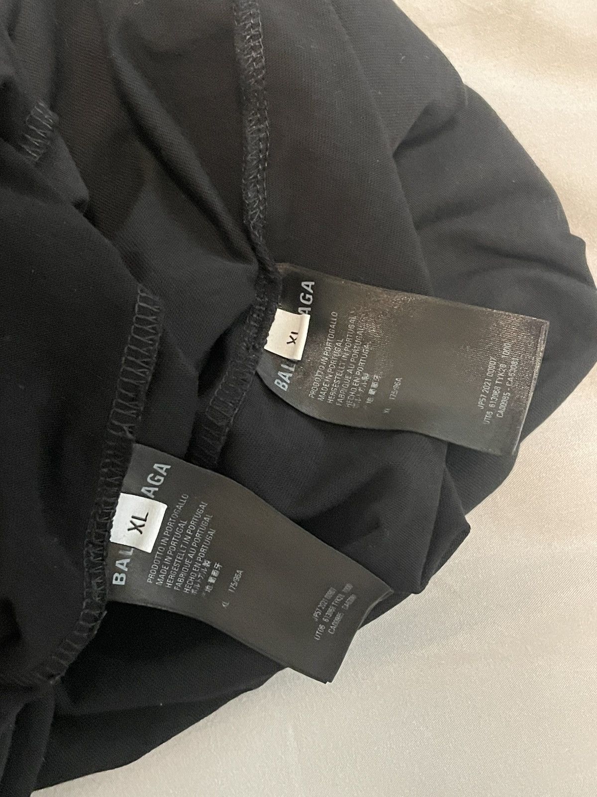 Balenciaga 2x bundle - Balenciaga Logo Tee XL Size US XL / EU 56 / 4 - 2 Thumbnail