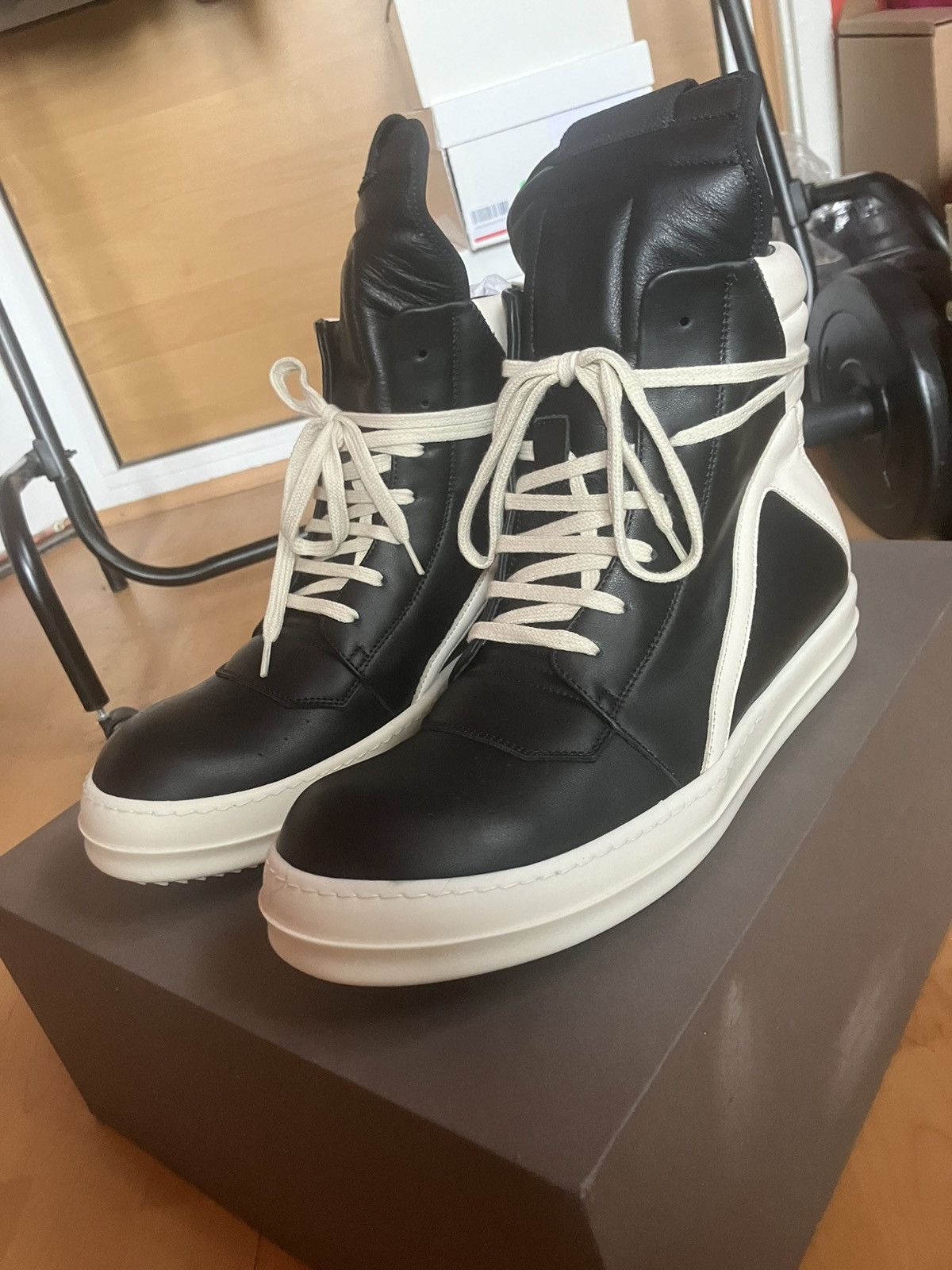 Rick Owens Rick Owens Geobaskets Brand New Size US 8.5 / EU 41-42 - 1 Thumbnail