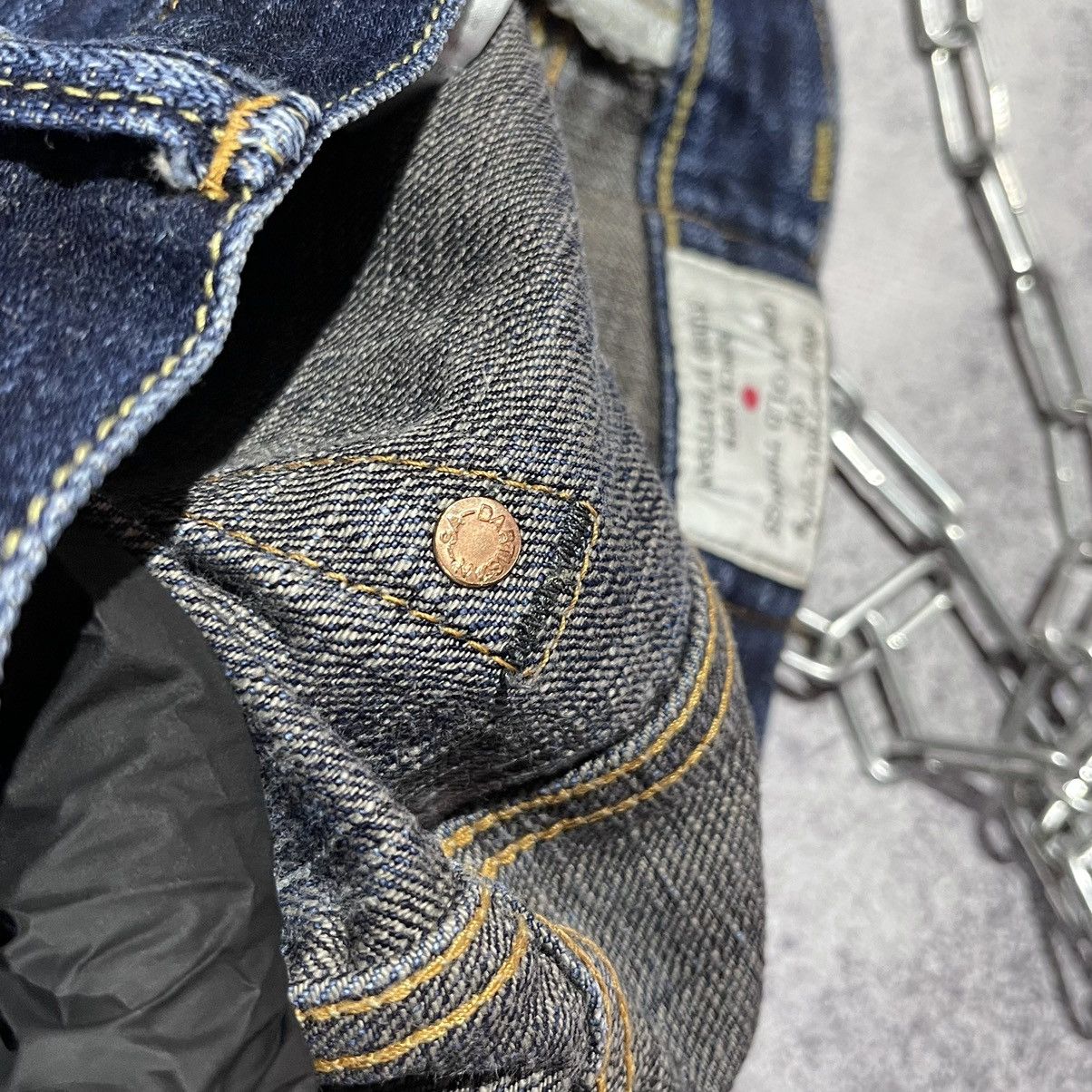 Studio D'Artisan STUDIO D'ARTISAN Selvedge Charcoal Jeans Made in Japan 31 Size US 31 - 12 Thumbnail