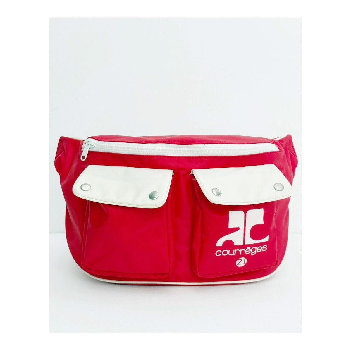 Courreges Courreges Red Waist Bag Size ONE SIZE - 2 Thumbnail