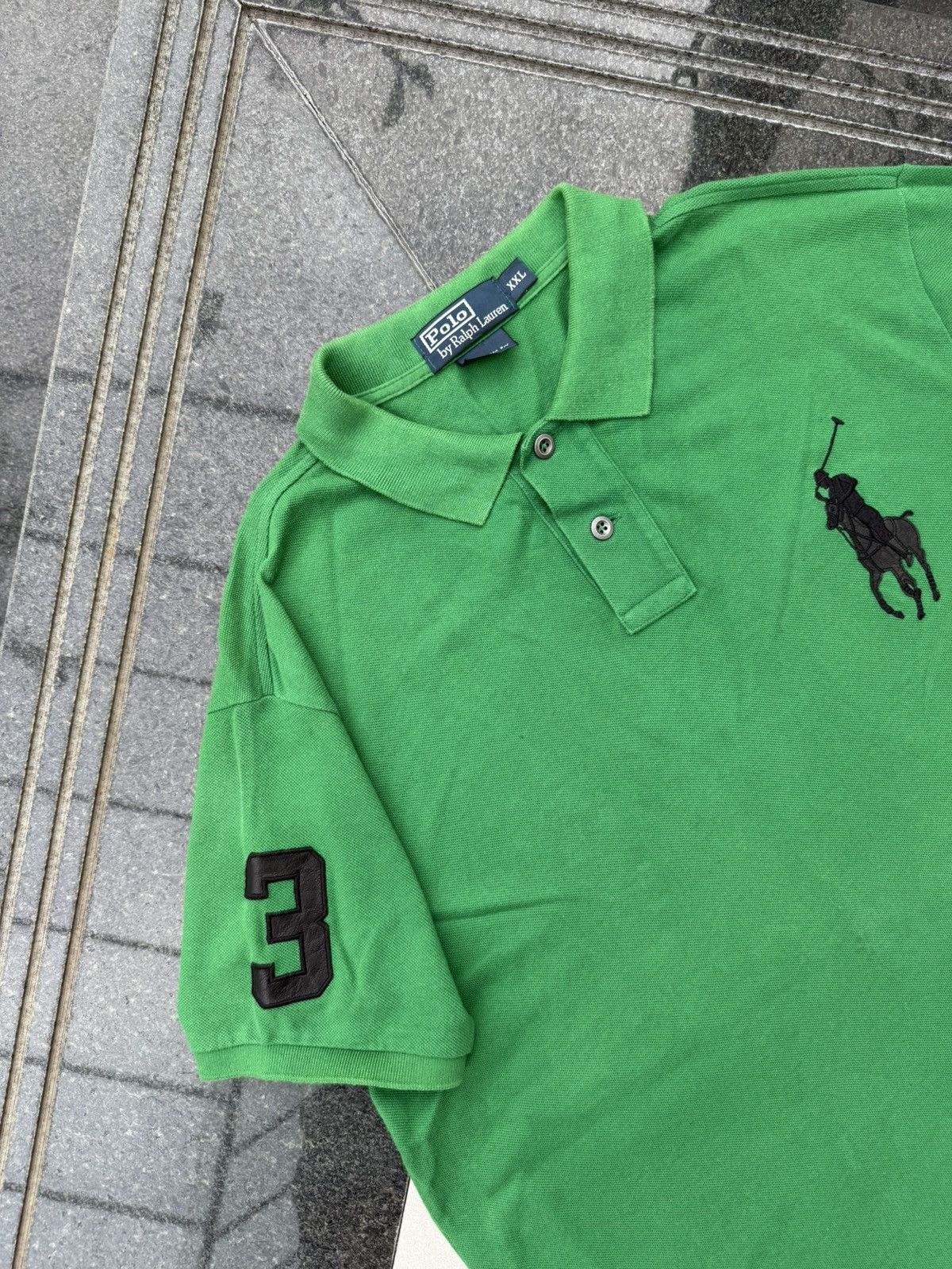 Polo Ralph Lauren 90’s POLO RL RARE MULTI LOGO RETRO Y2K POLO TEE TSHIRT Size US XXL / EU 58 / 5 - 4 Thumbnail